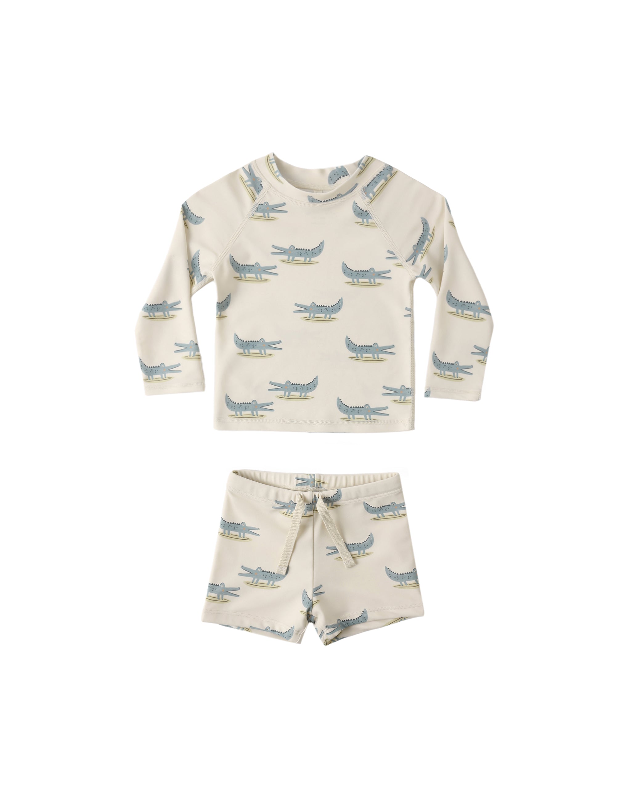 Boys Rashguard Set || Alligators