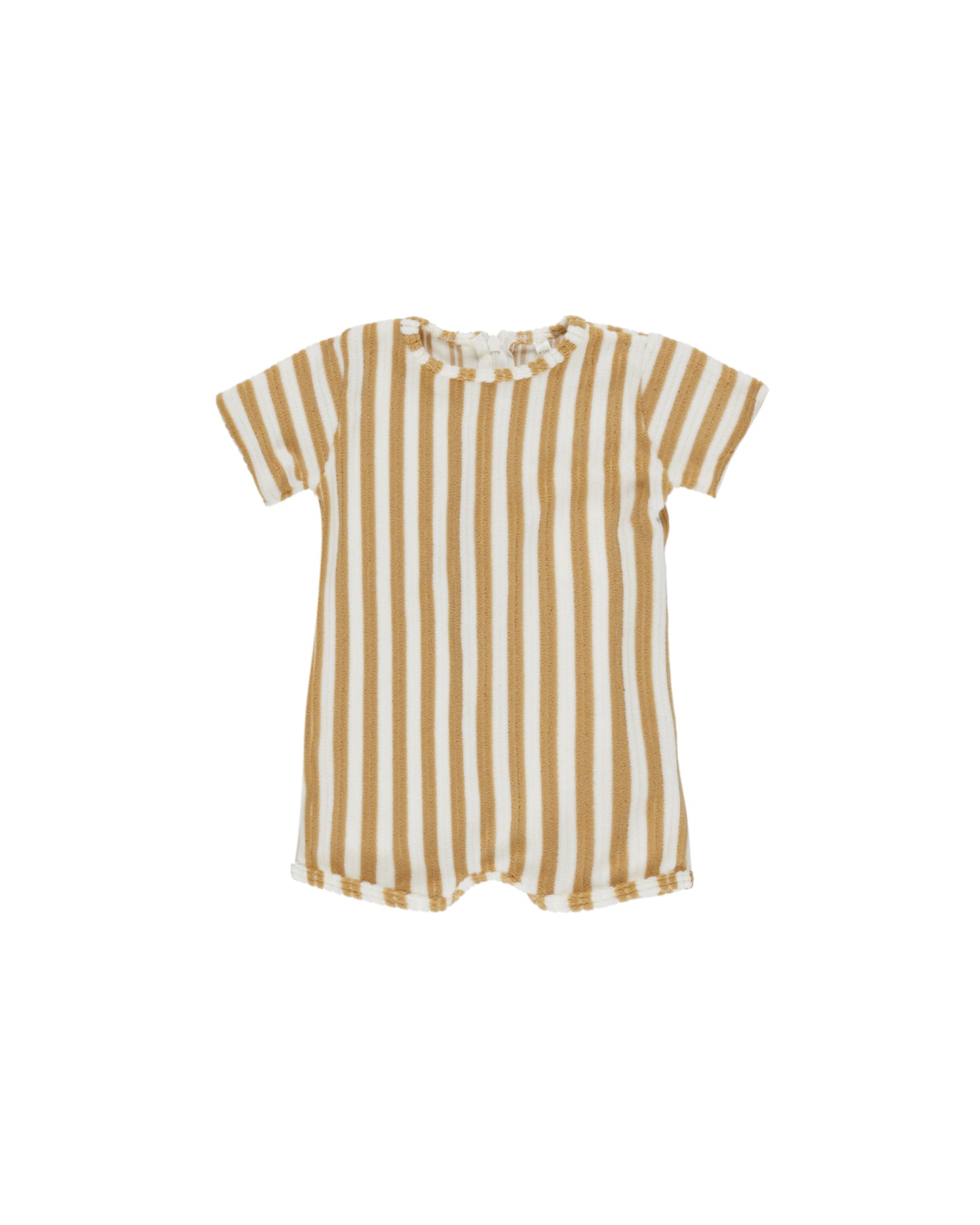 Shorty One-Piece || Marigold Stripe