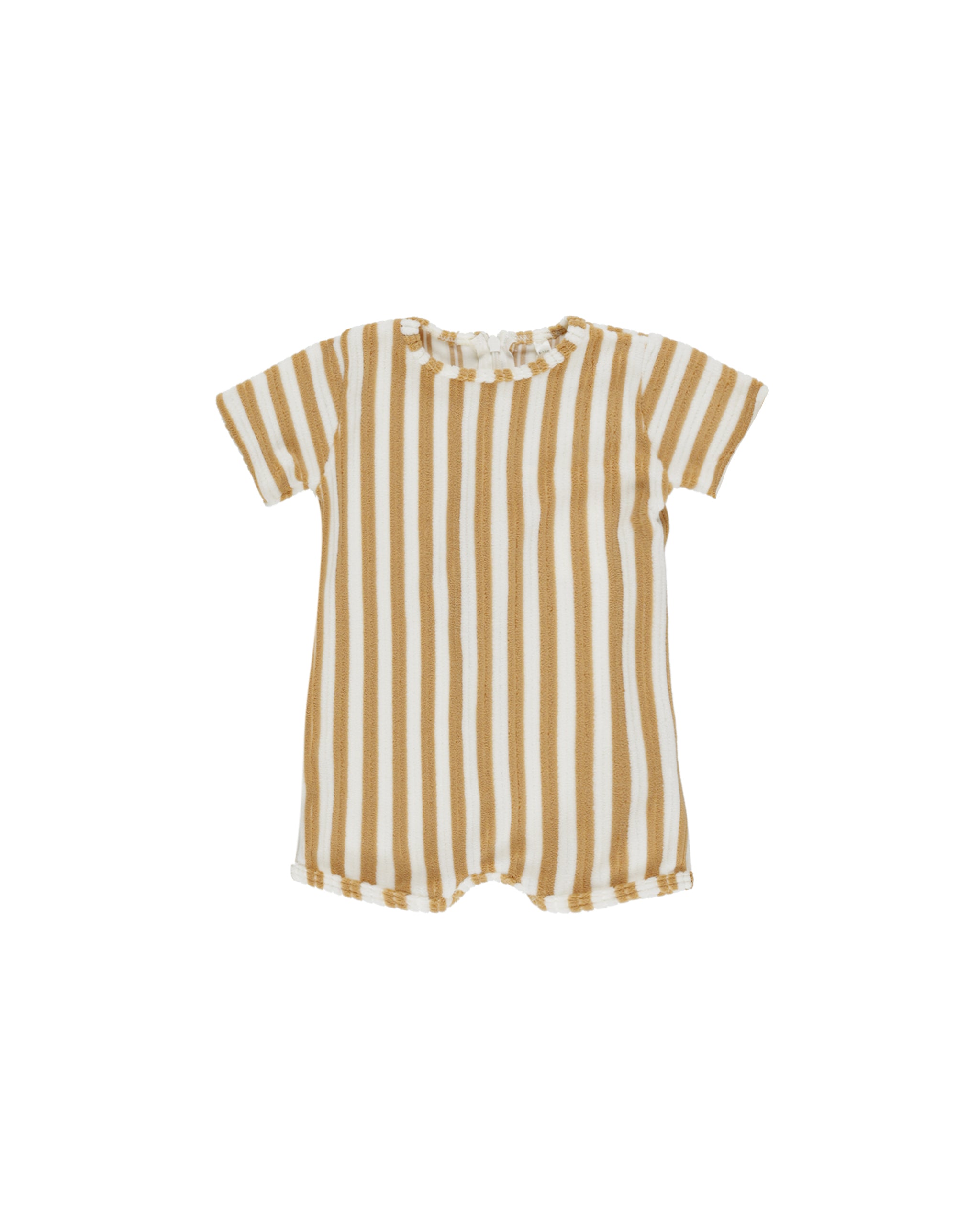 Shorty One-Piece || Marigold Stripe