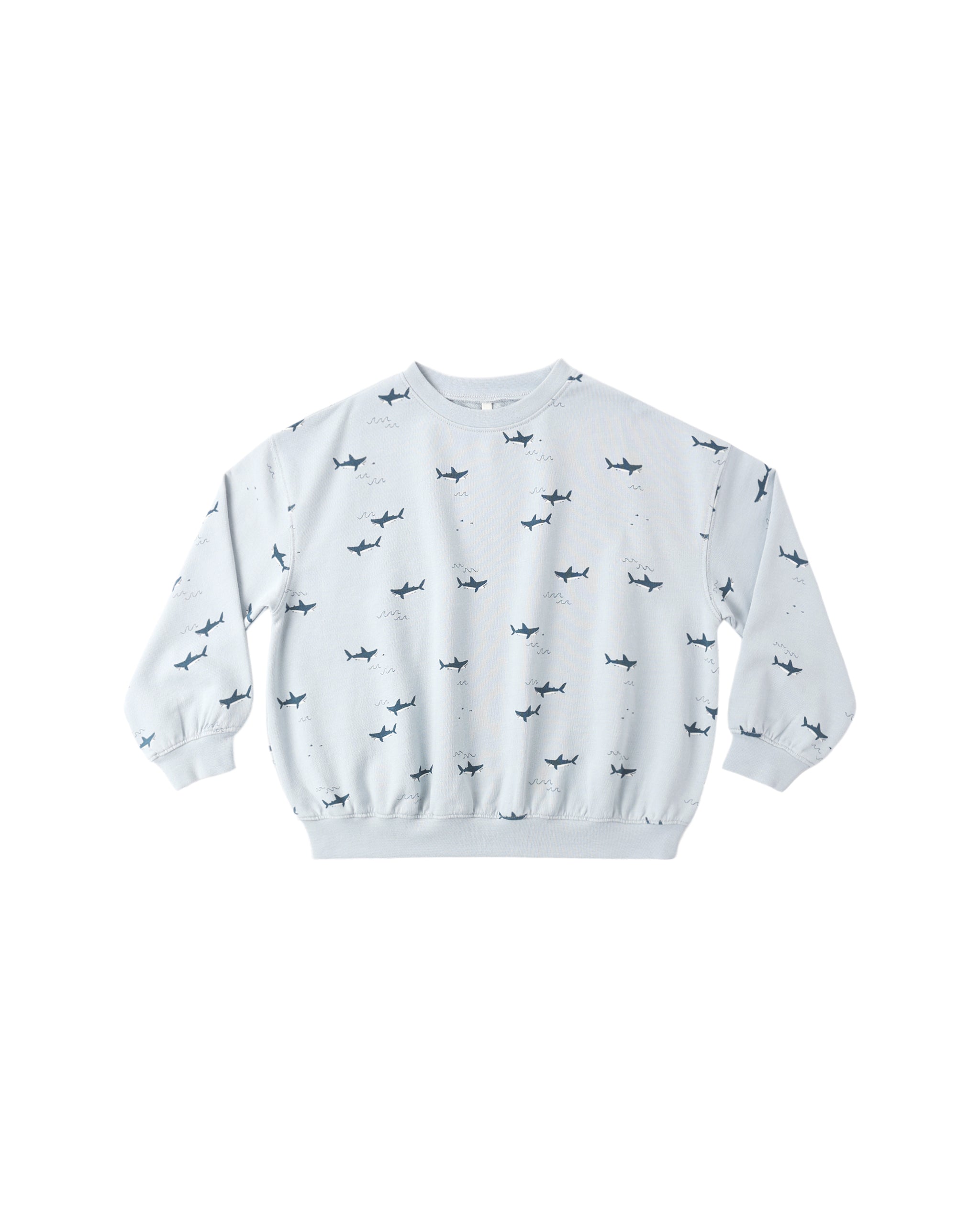 Sweatshirt and Sweatpant Set || Sharks - Light Blue