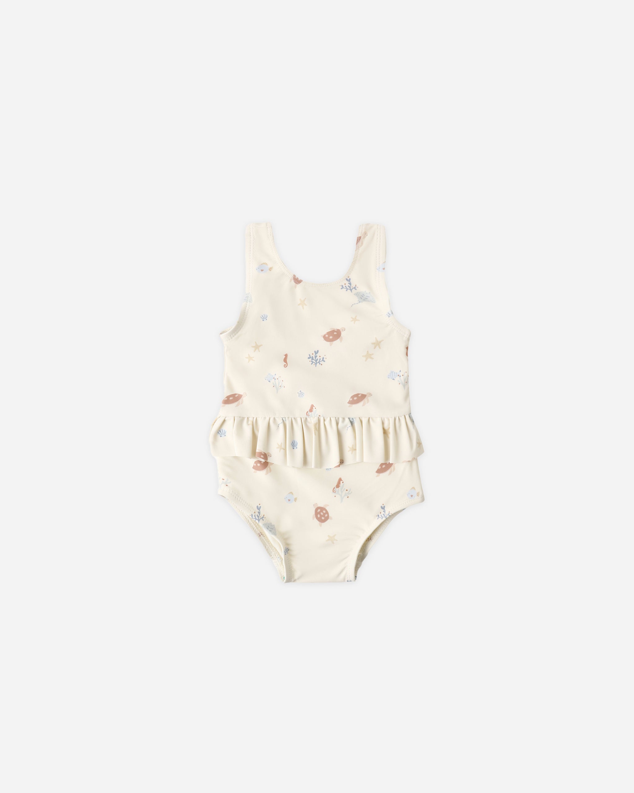 Skirted One-Piece || Aquatic