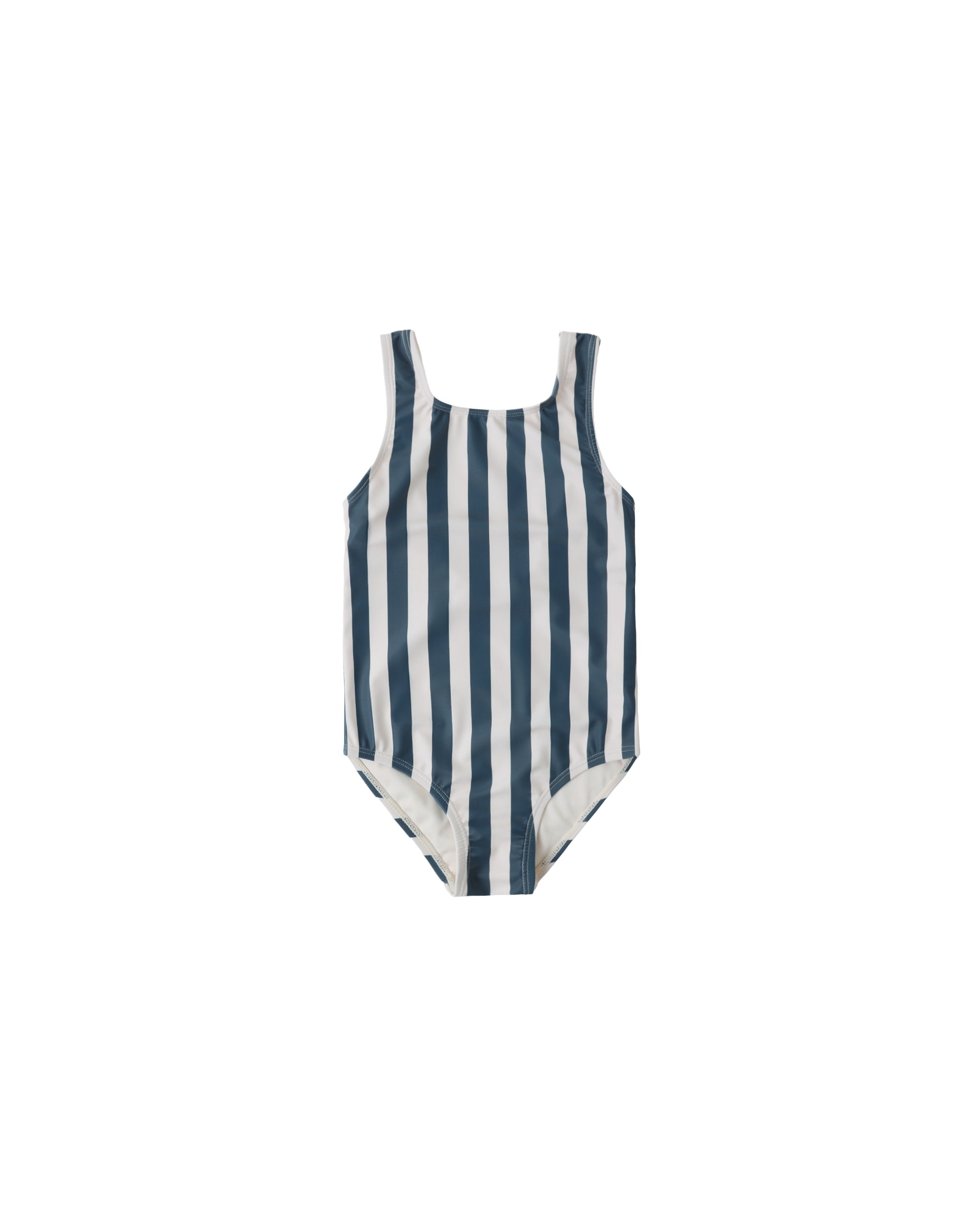 Moxie One-Piece || Navy Stripe