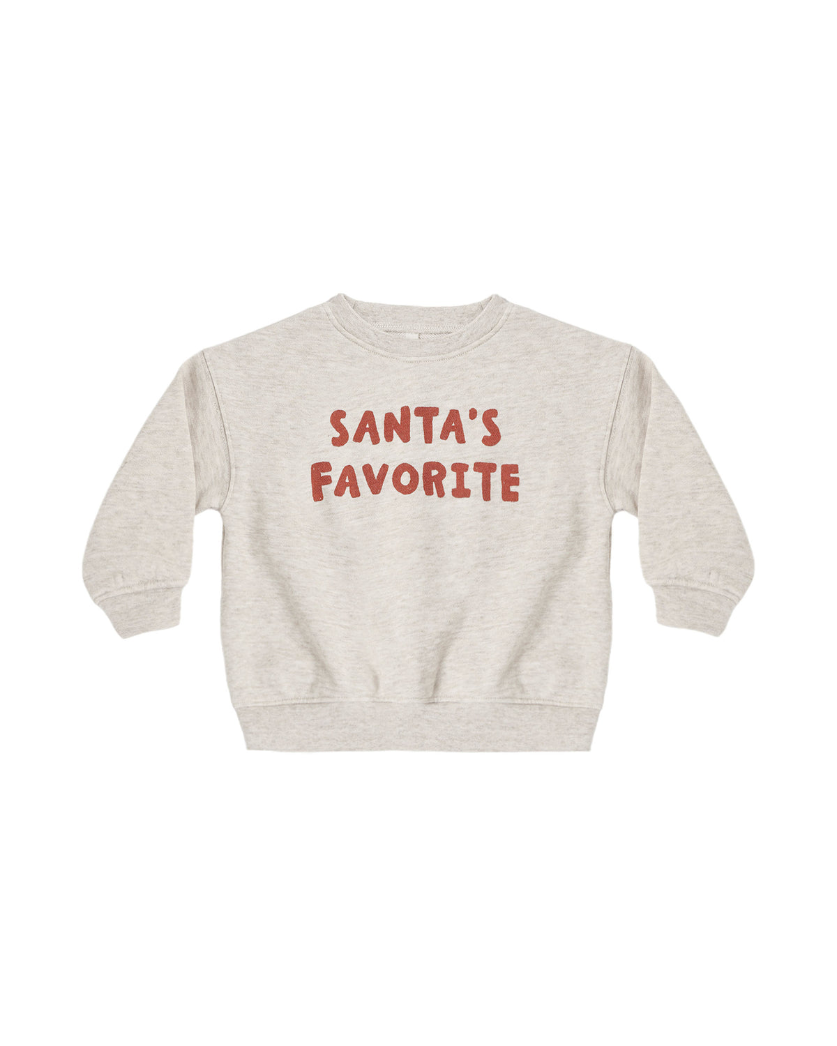 Relaxed Sweatshirt - Santa’s Favorite Parchment