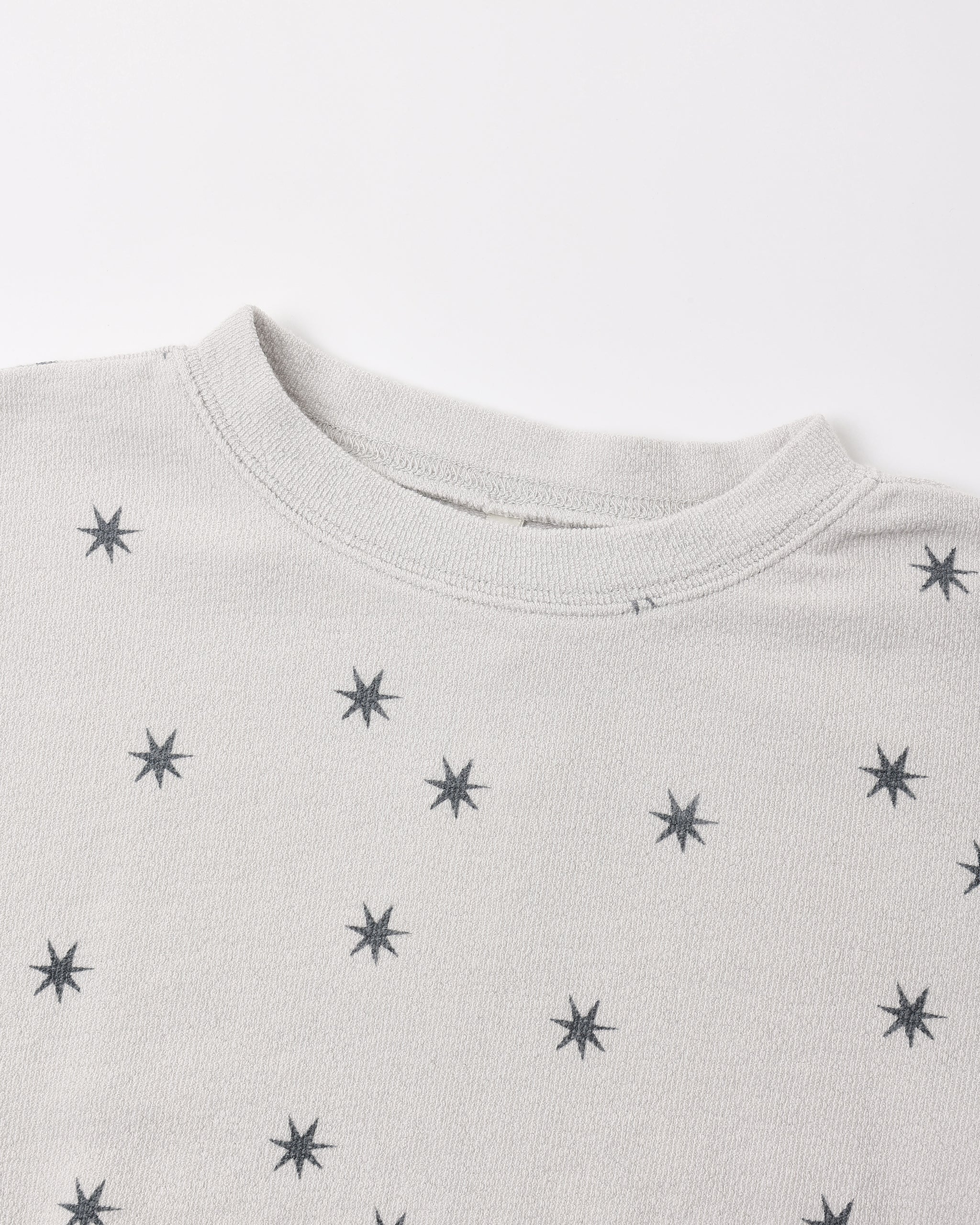 Spongey Knit Set Stars - Fog
