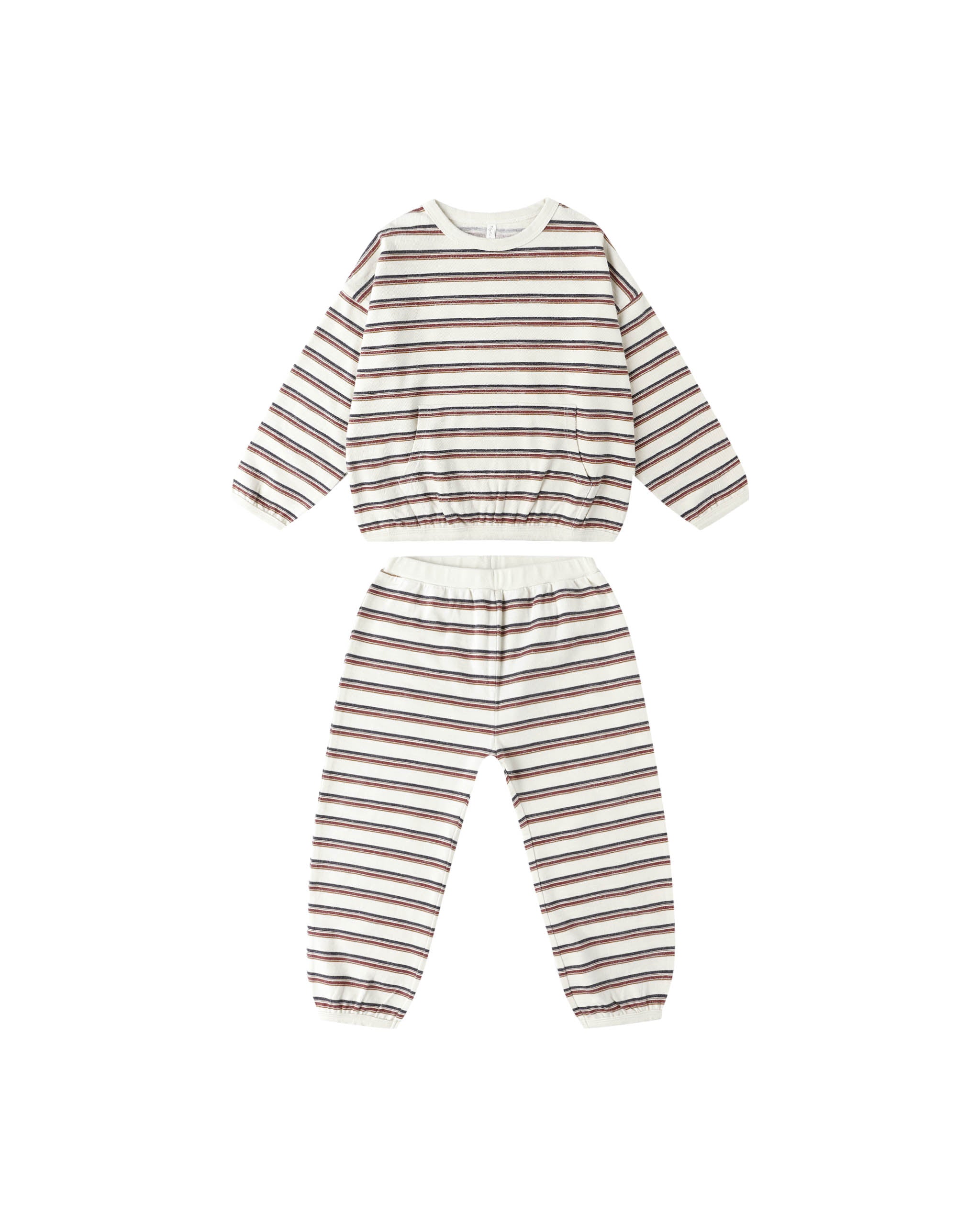 Relaxed Set || Vintage Stripe - Natural