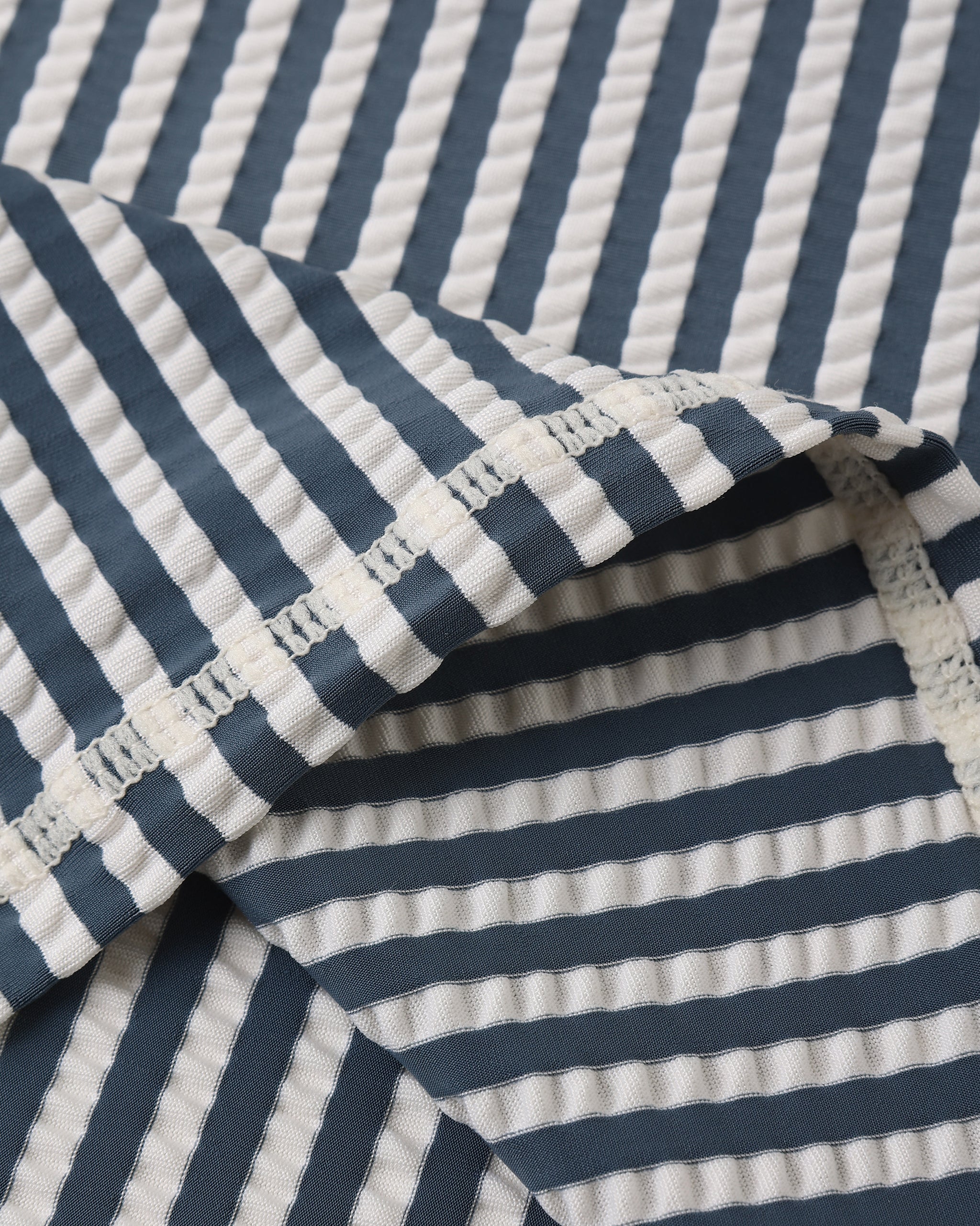 Maryn Rashguard Set || Navy Stripe