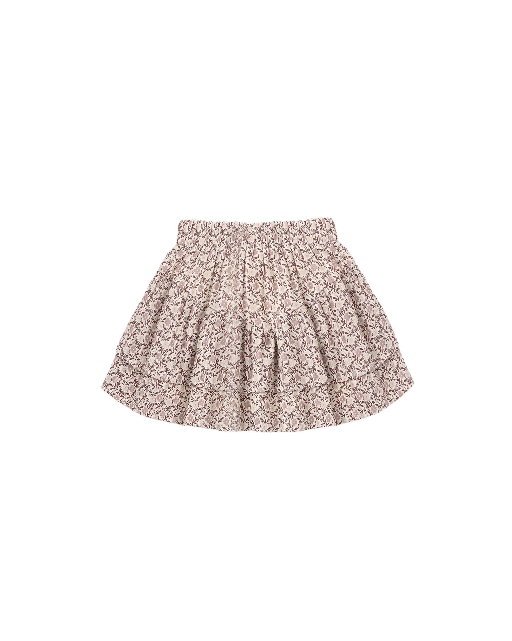 Tiered Mini Skirt Primrose - Natural