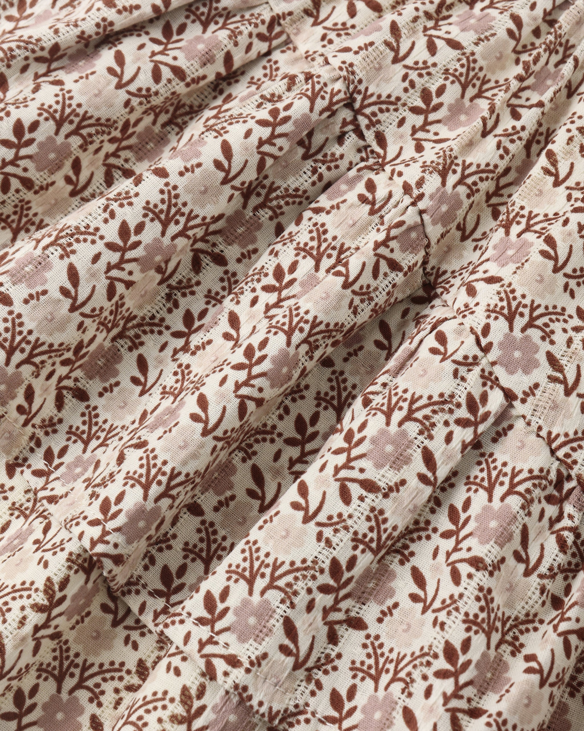 Tiered Mini Skirt Primrose - Natural