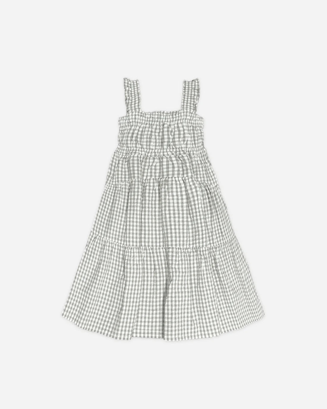 Josie Dress || Eucalyptus Gingham