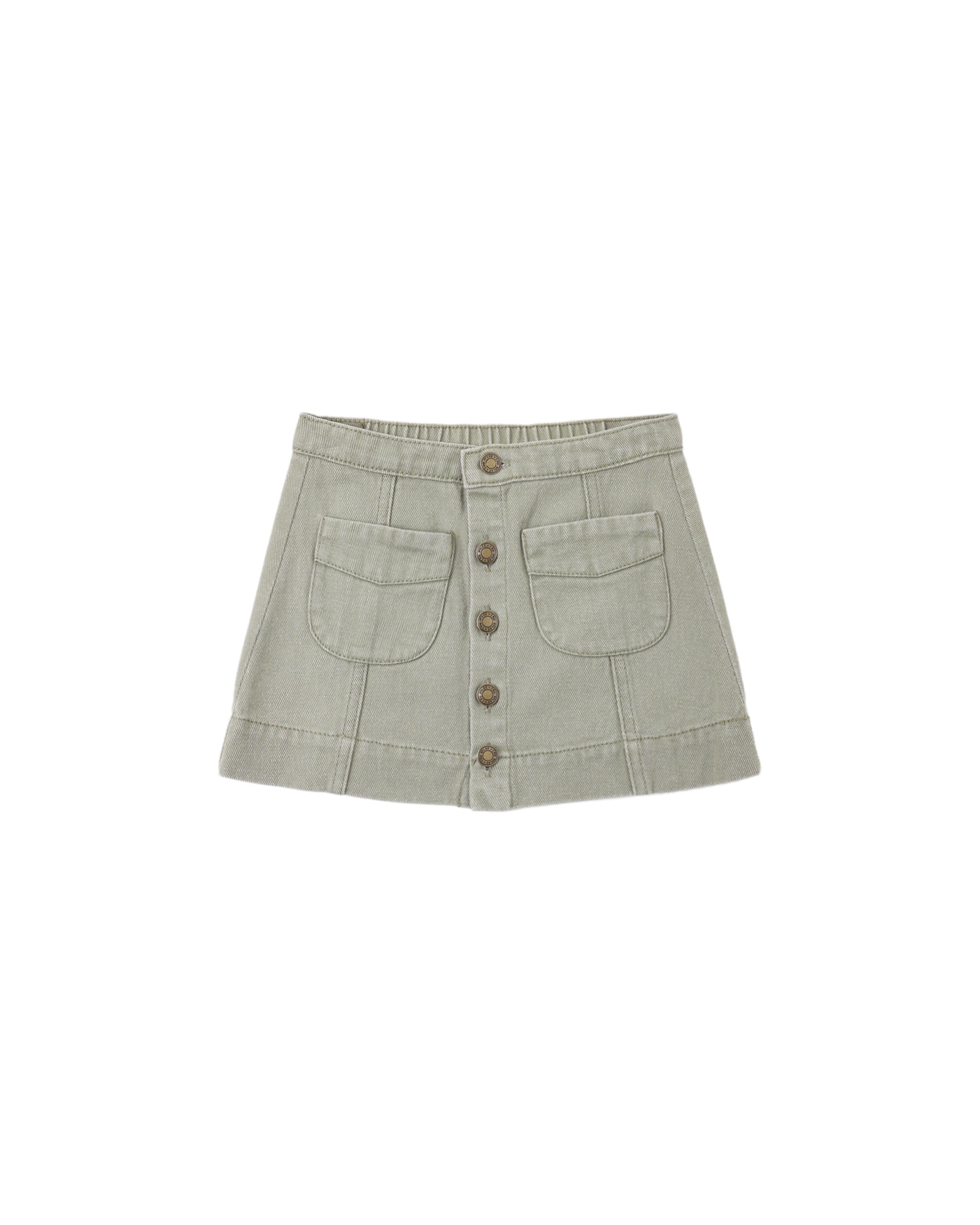 Denver Mini Skirt - Dark Sage