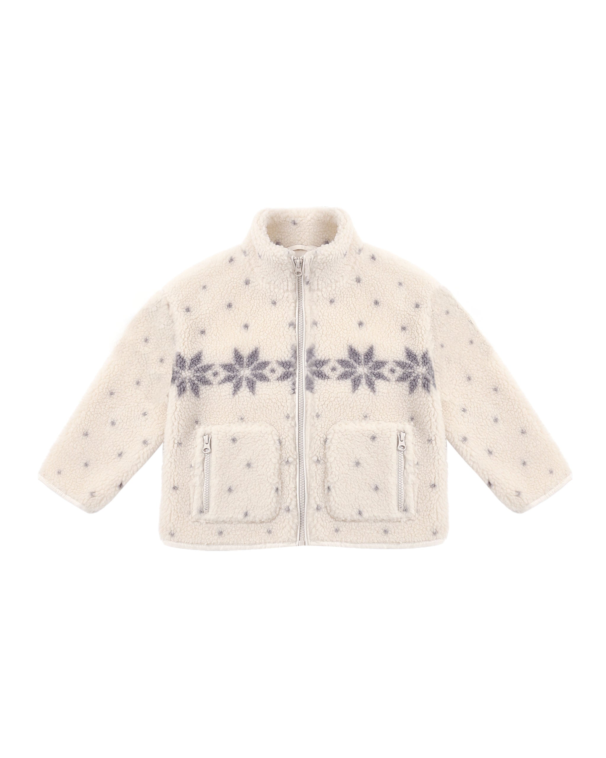 Felix Jacket - Natural Fair Isle