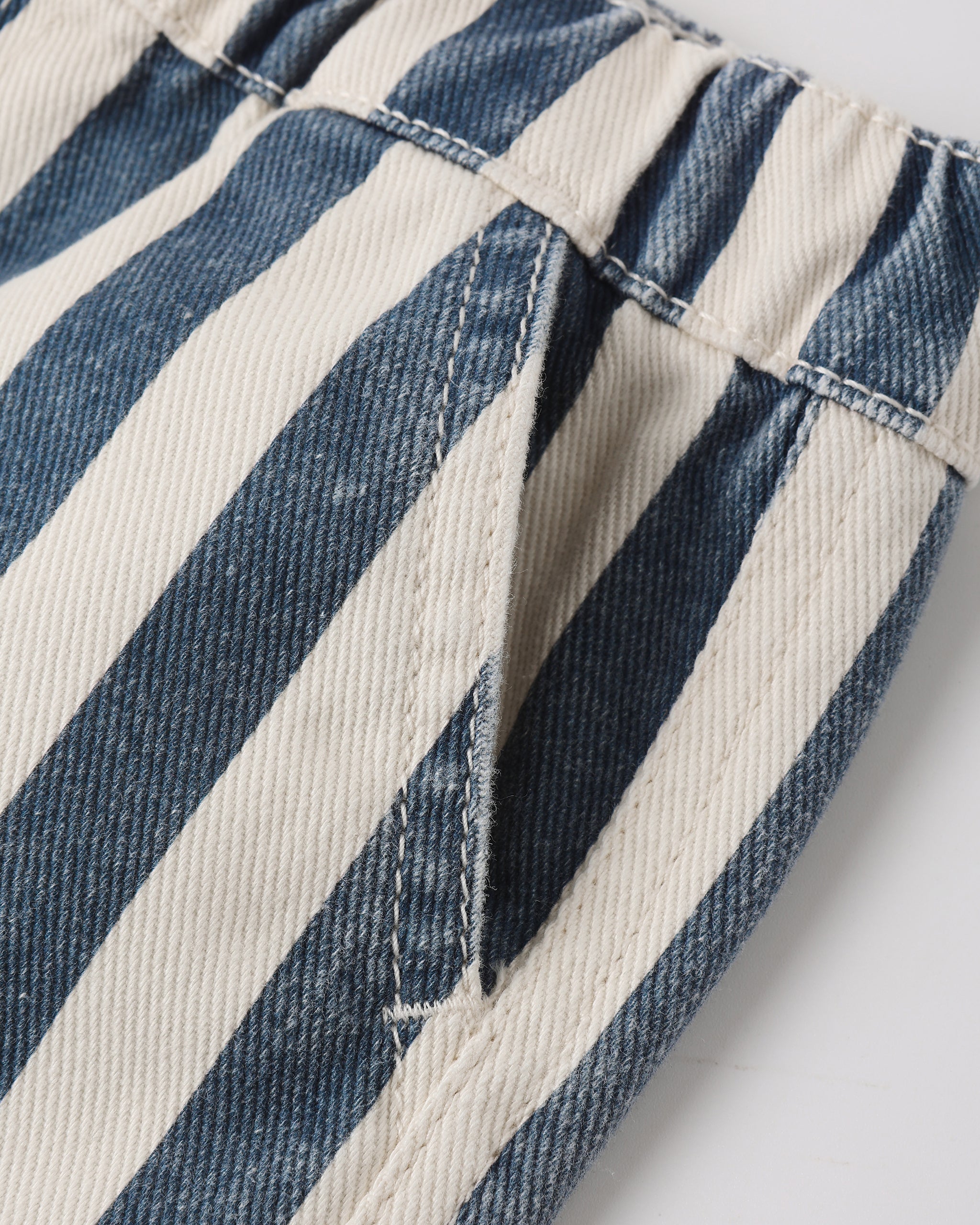 Dawson Short || Navy Stripe