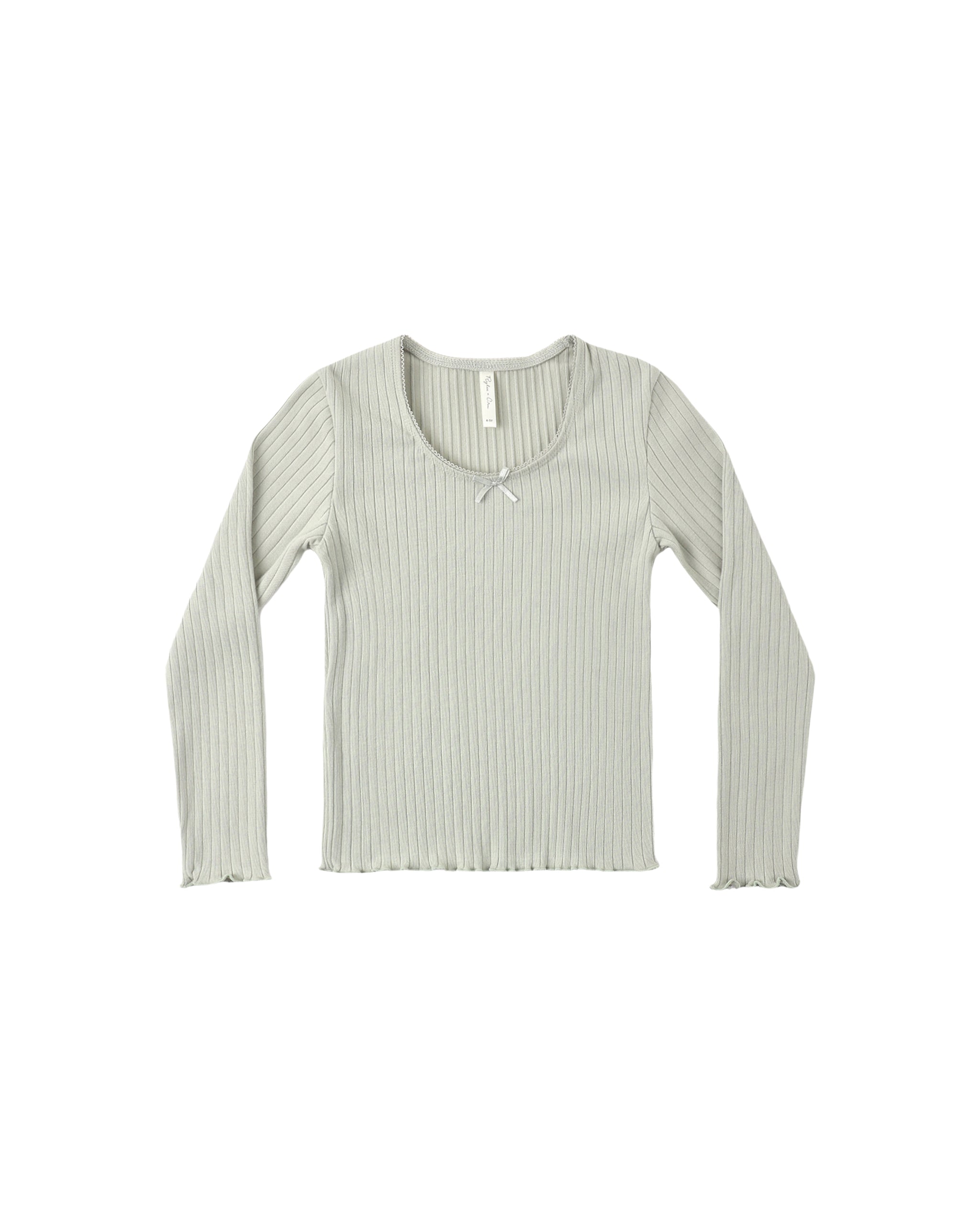 Ribbed Long Sleeve - Sage