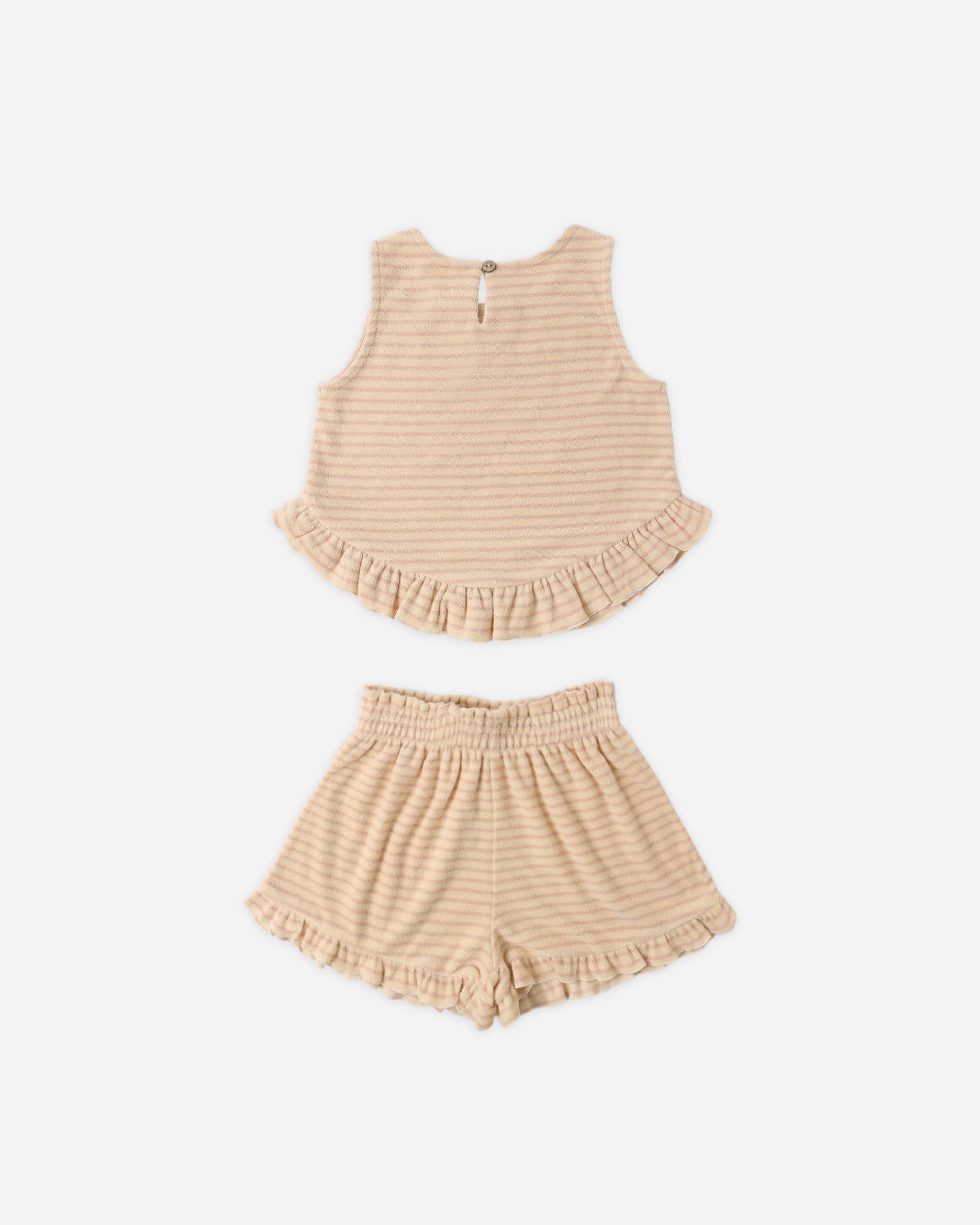 Faye Set || Pink Stripe
