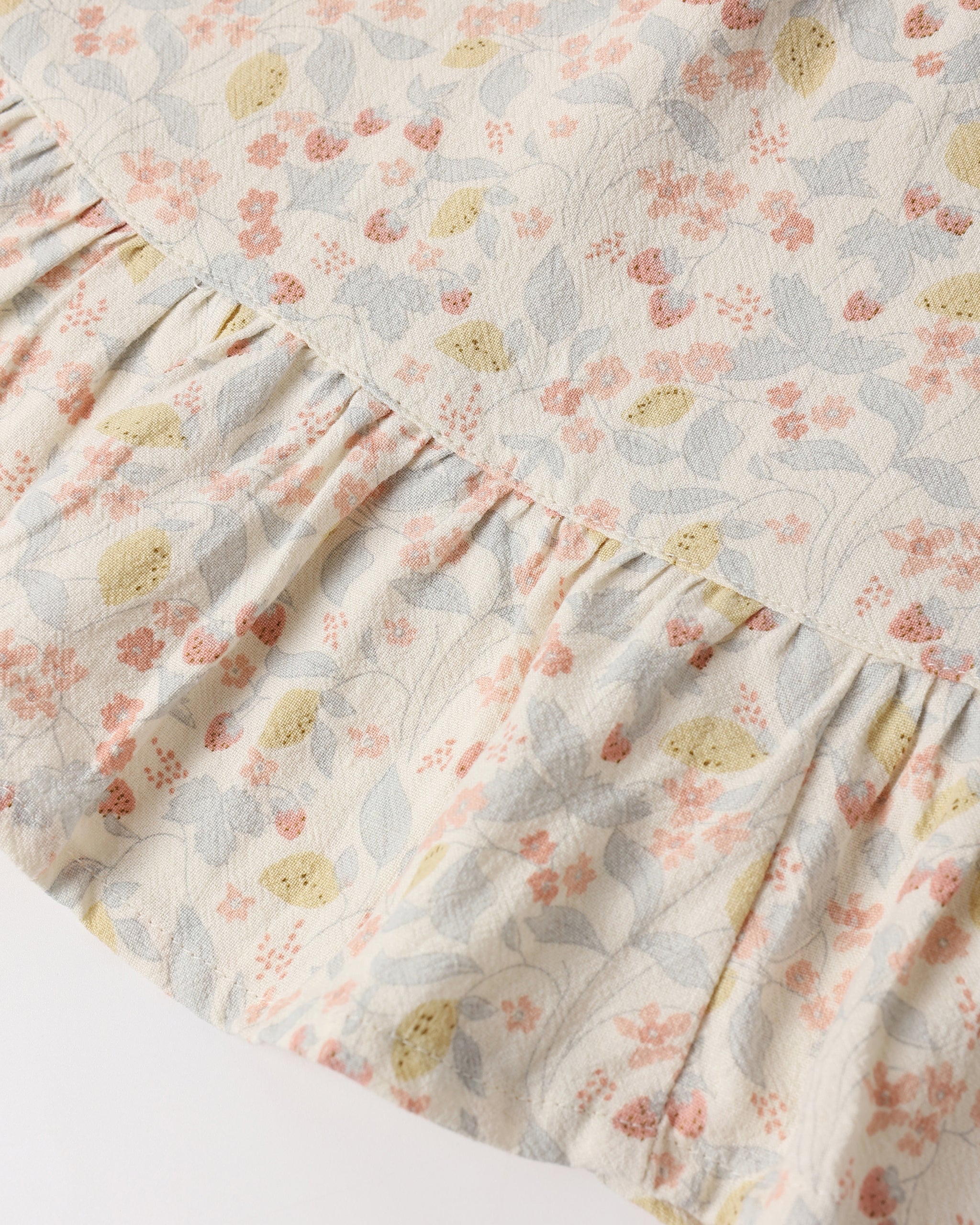 Kaftan Cover Up Summer Garden - Ivory