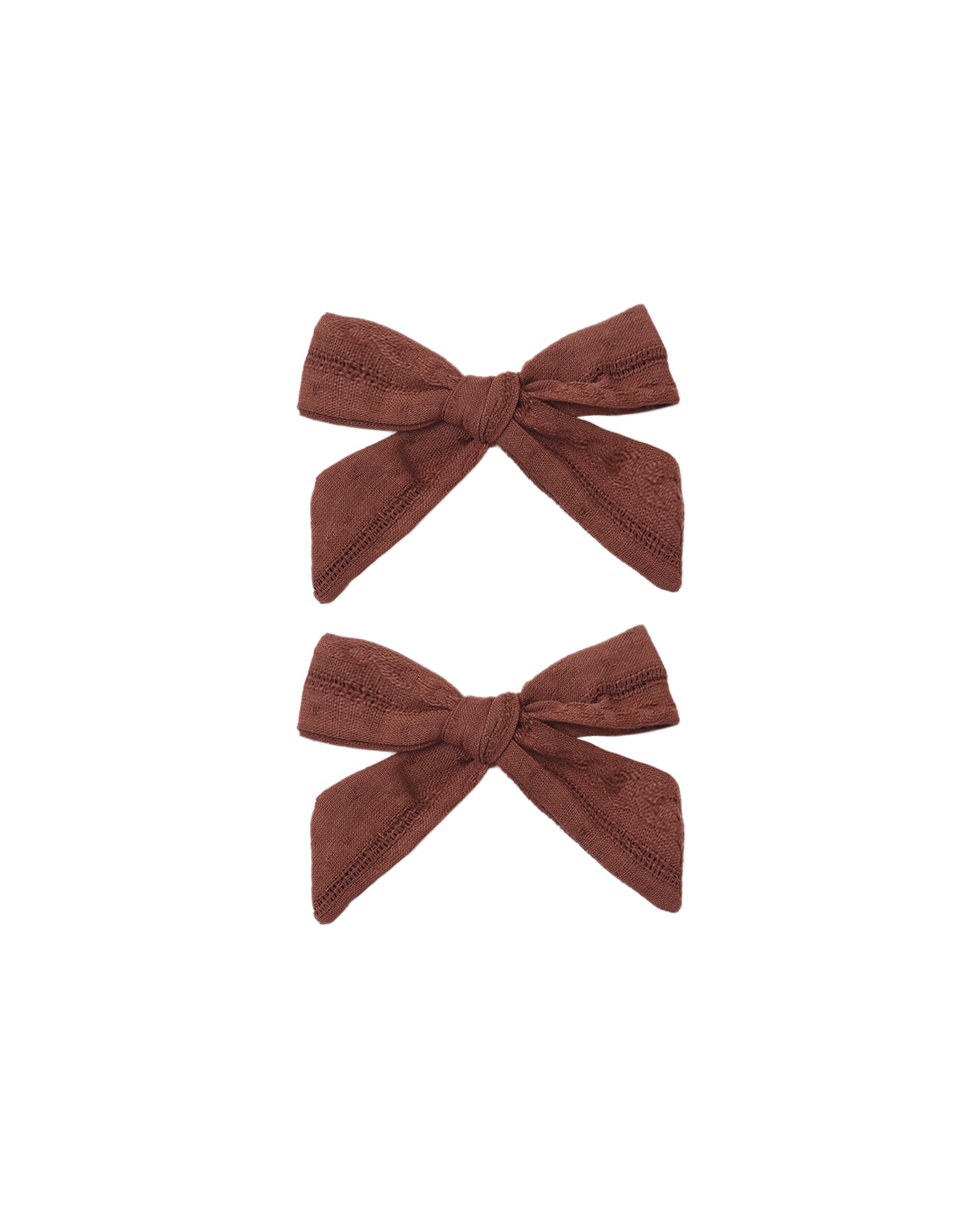 Bows Set of 2 - Mulberry