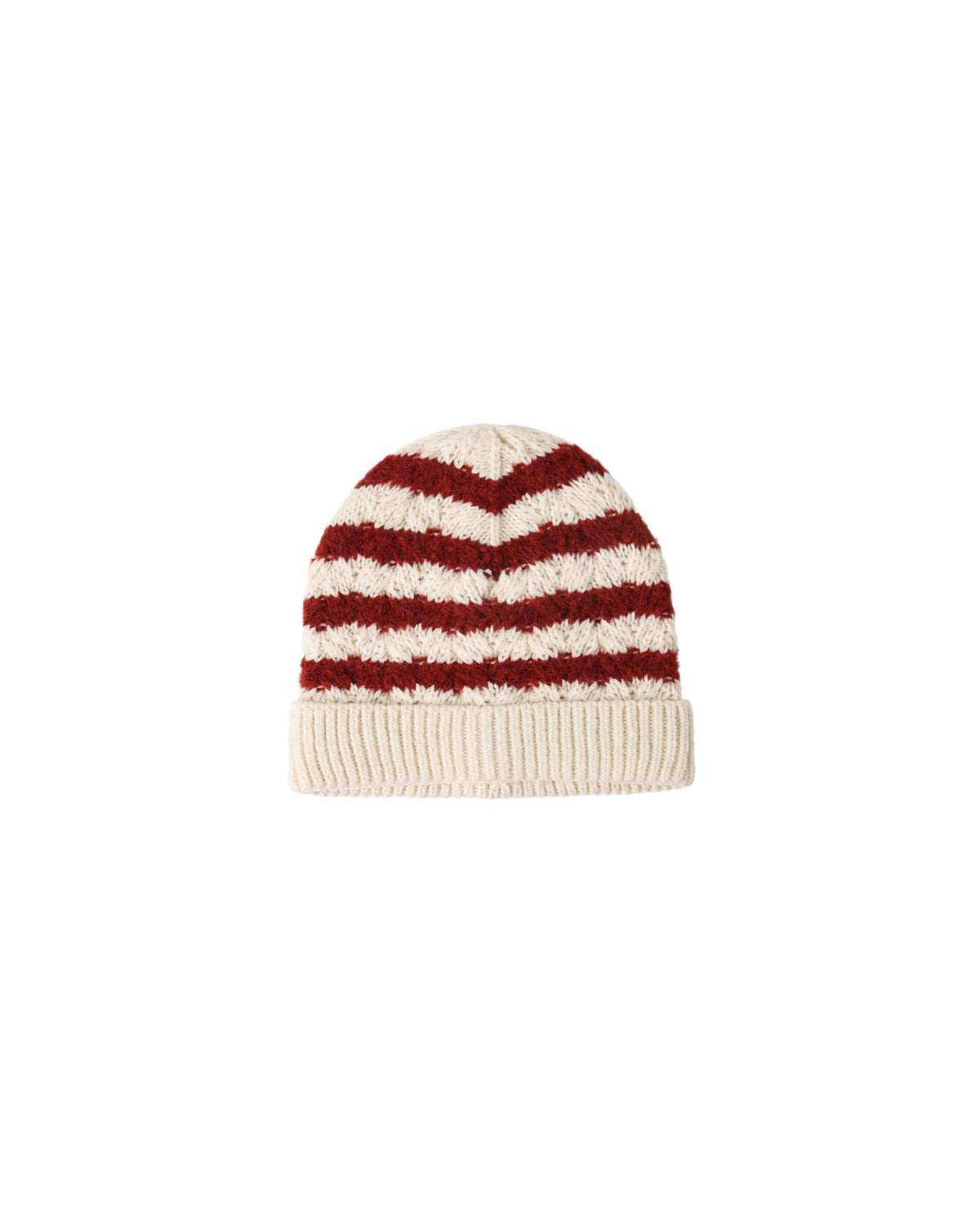 Beanie - Ruby Stripe Natural