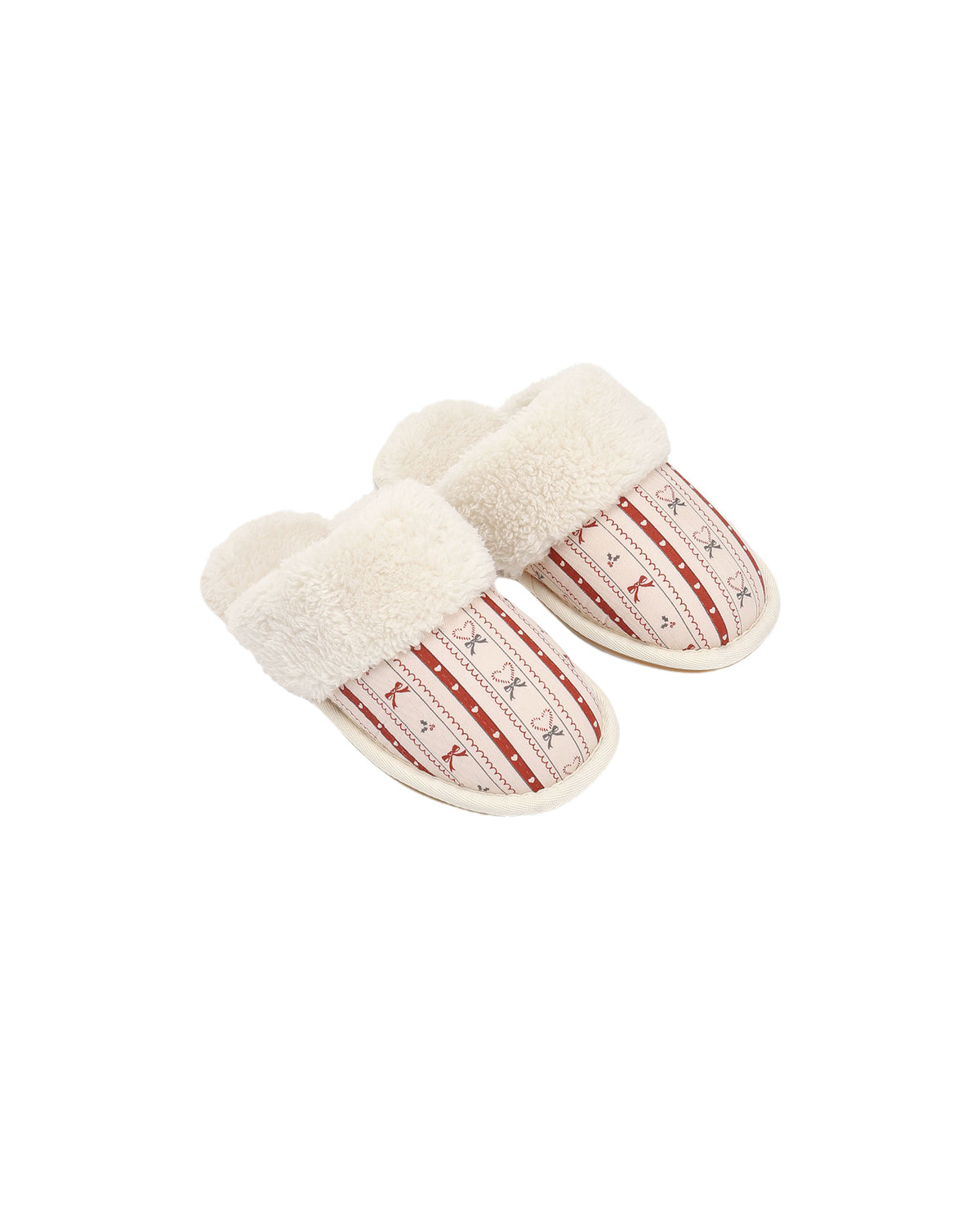 Slippers - Candy Cane Lane Antique