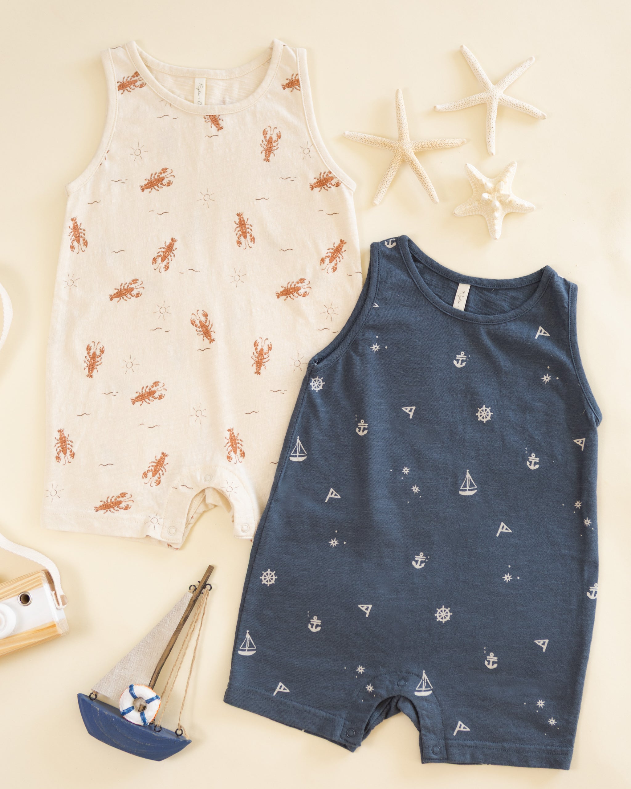Sleeveless One-Piece || Maritime