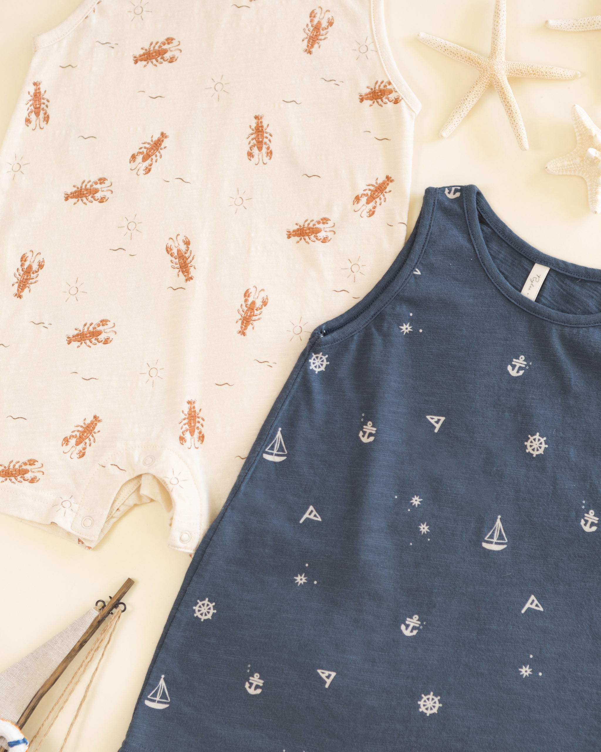 Sleeveless One-Piece || Maritime