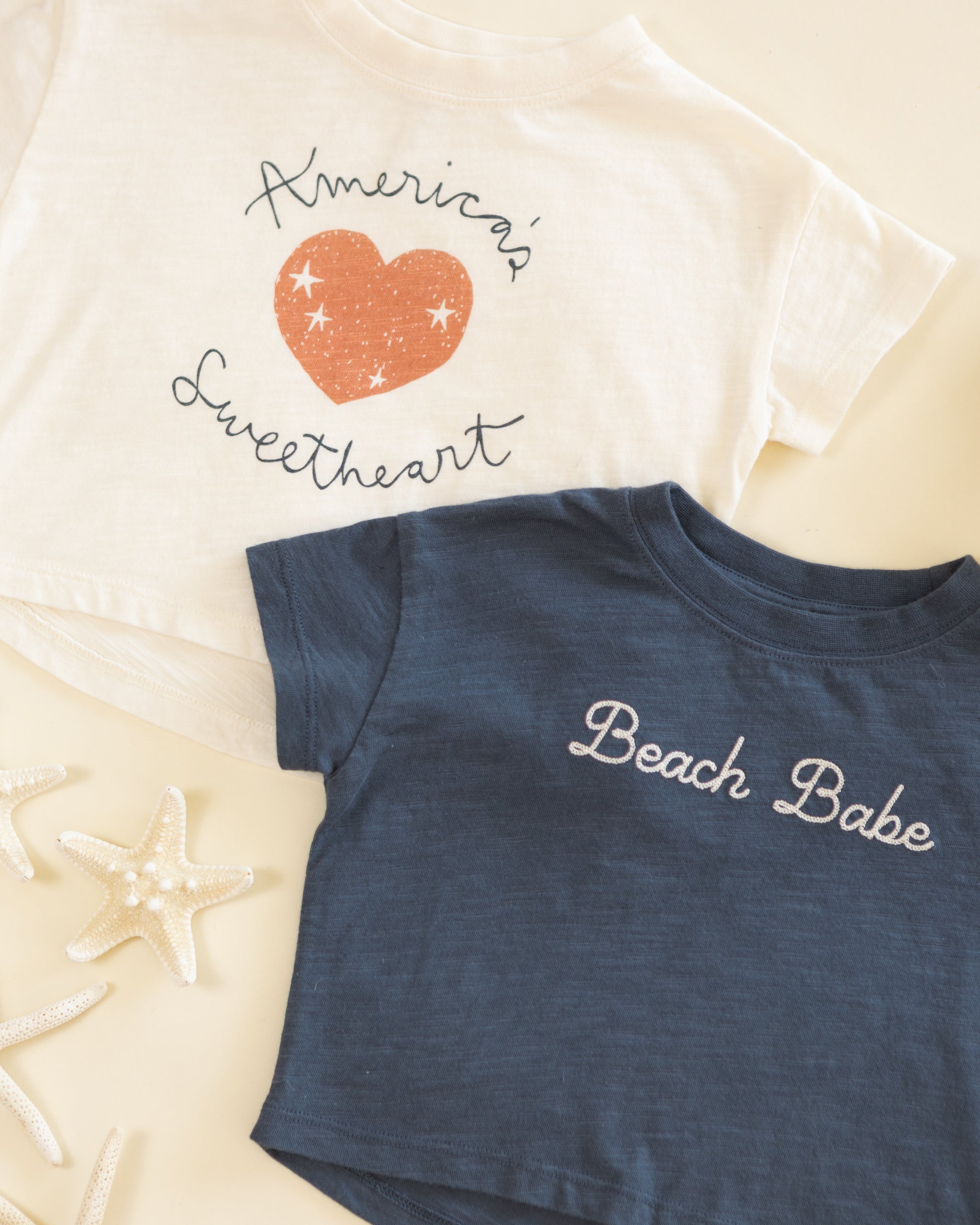 Boxy Tee || Beach Babe