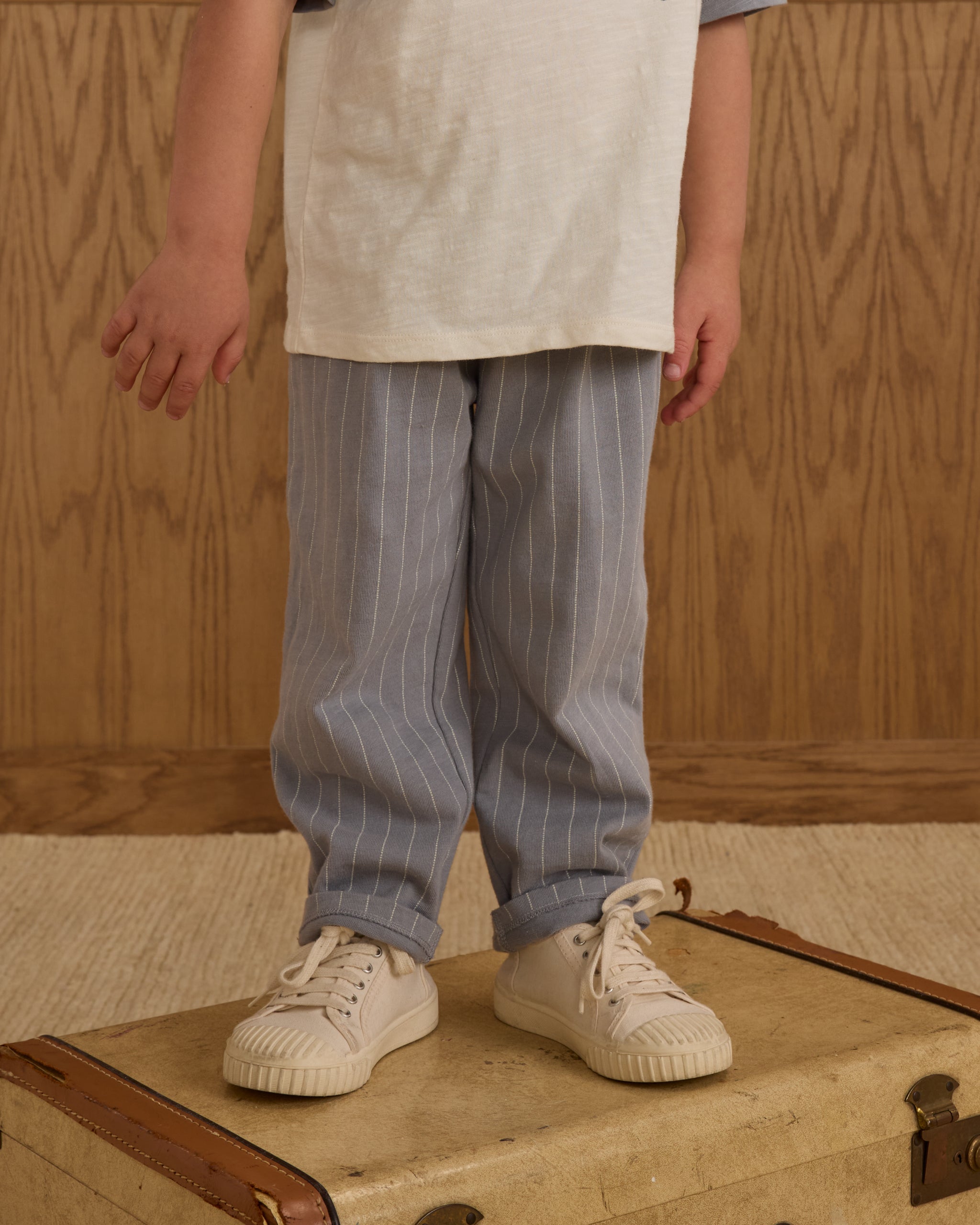 Rory Pant || Blue Stripe - Blue