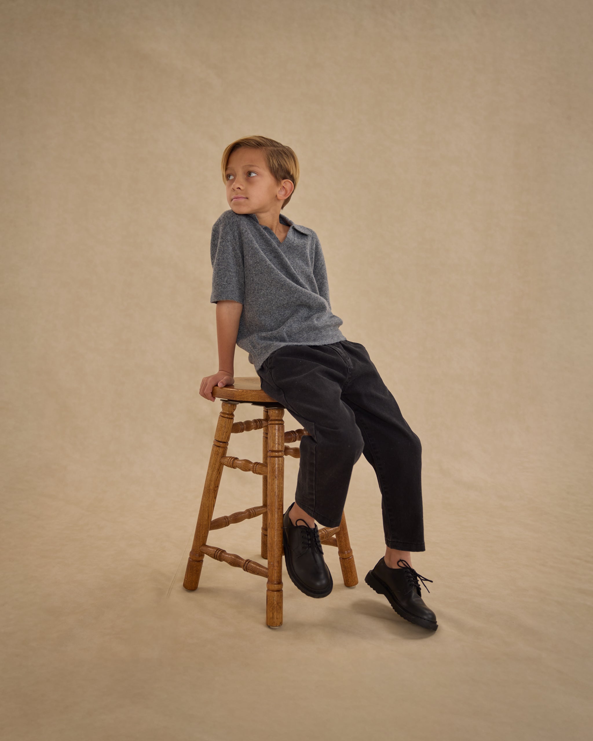 Baggy Pant || Washed Black