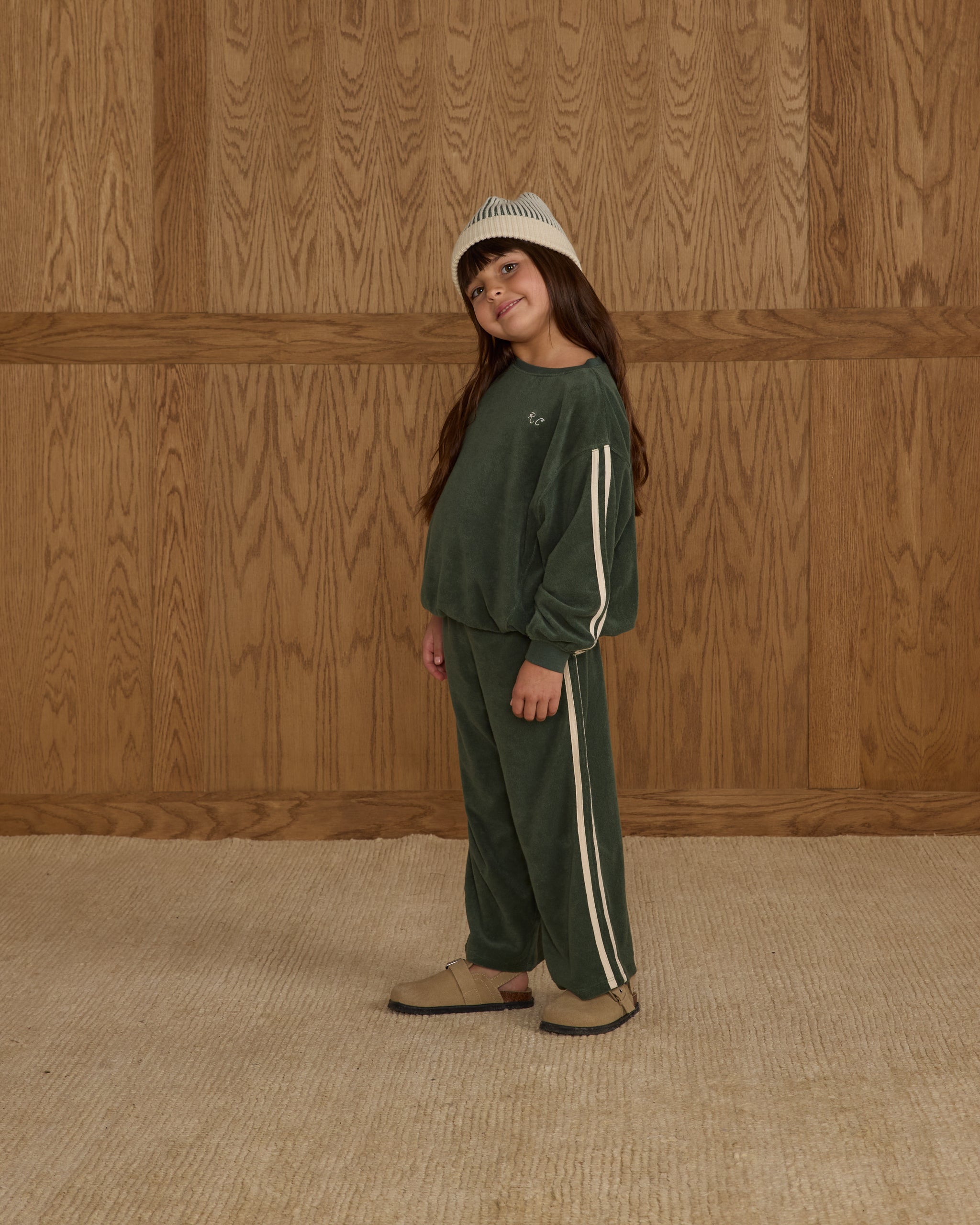 Track Pant || Green