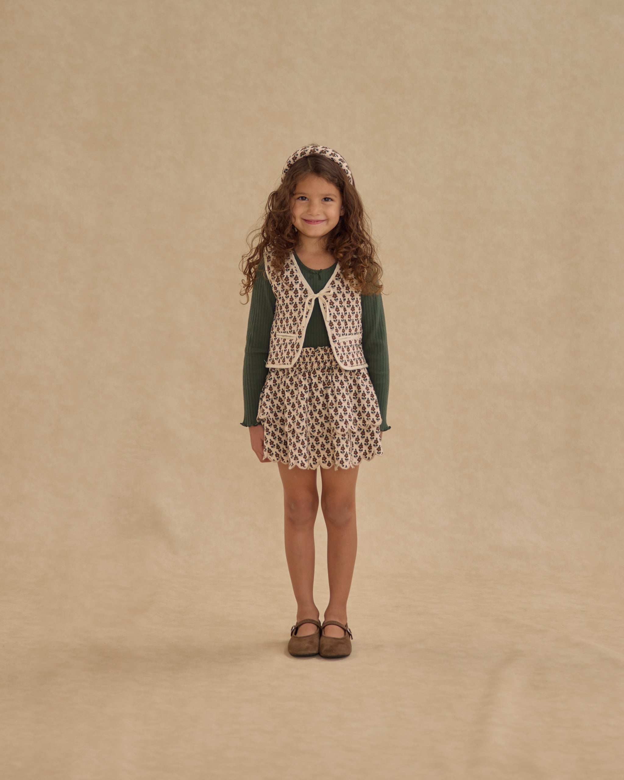 Rose Mini Skirt || Harvest Floral