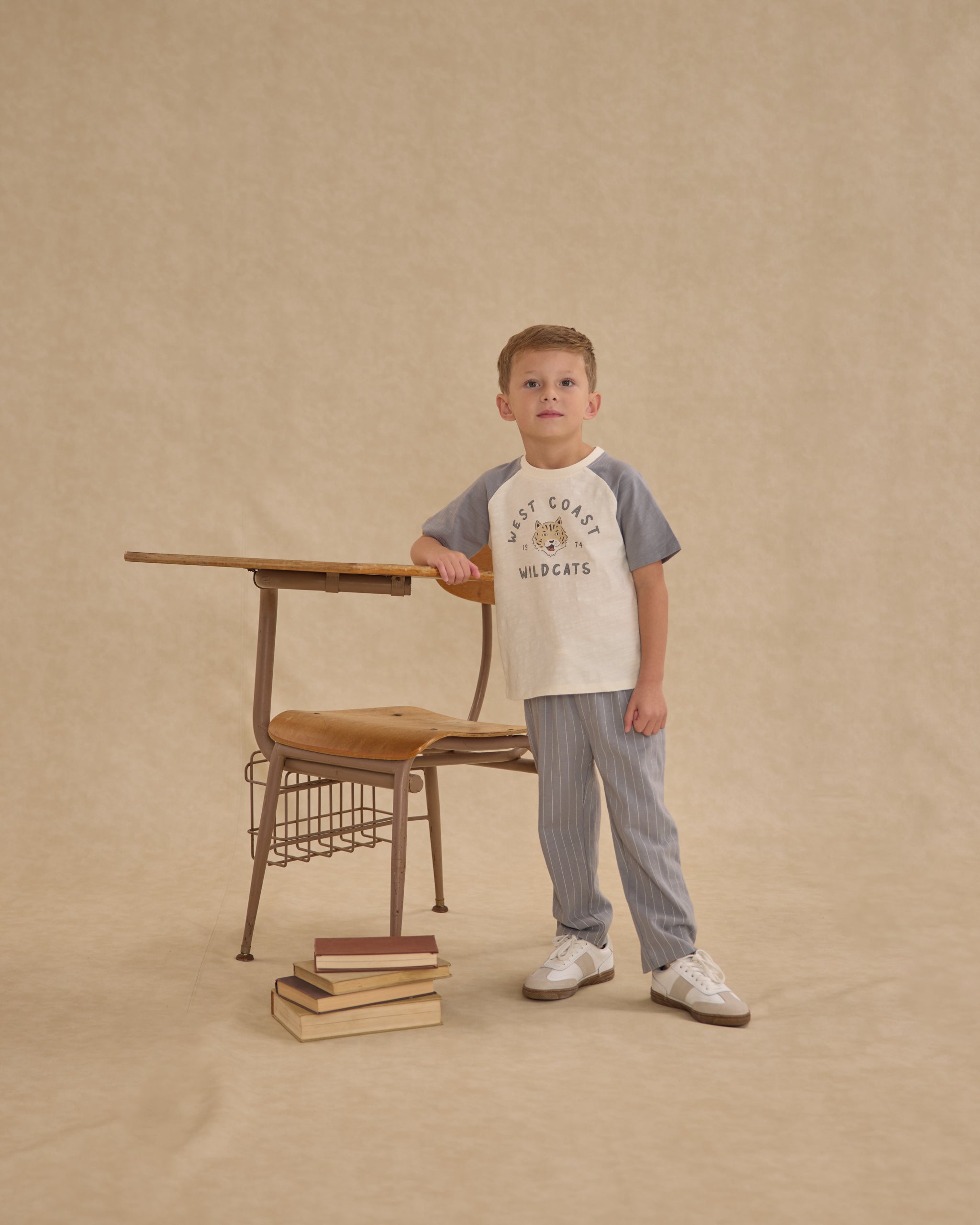 Rory Pant || Blue Stripe - Blue