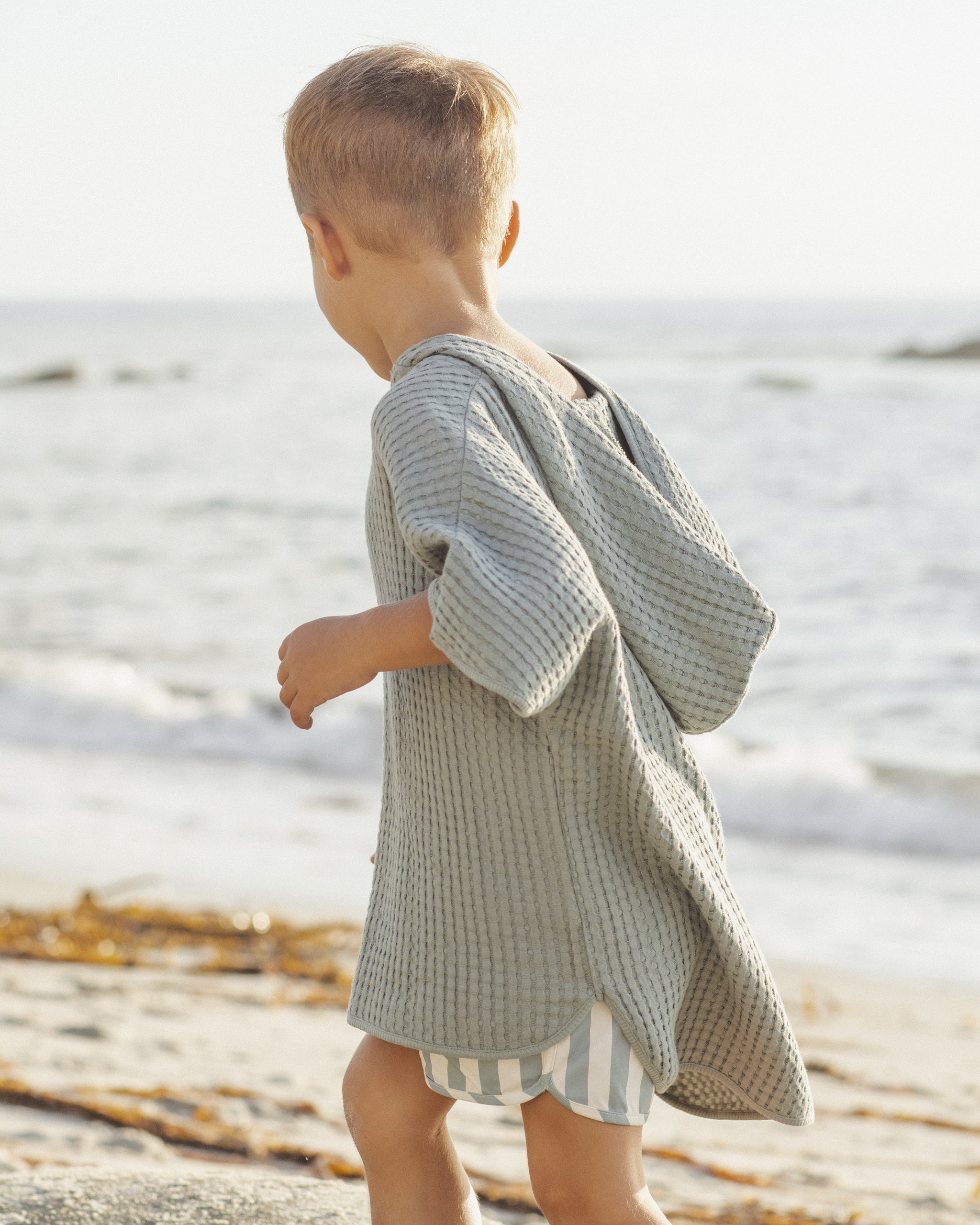 Beach Poncho || Sea Green