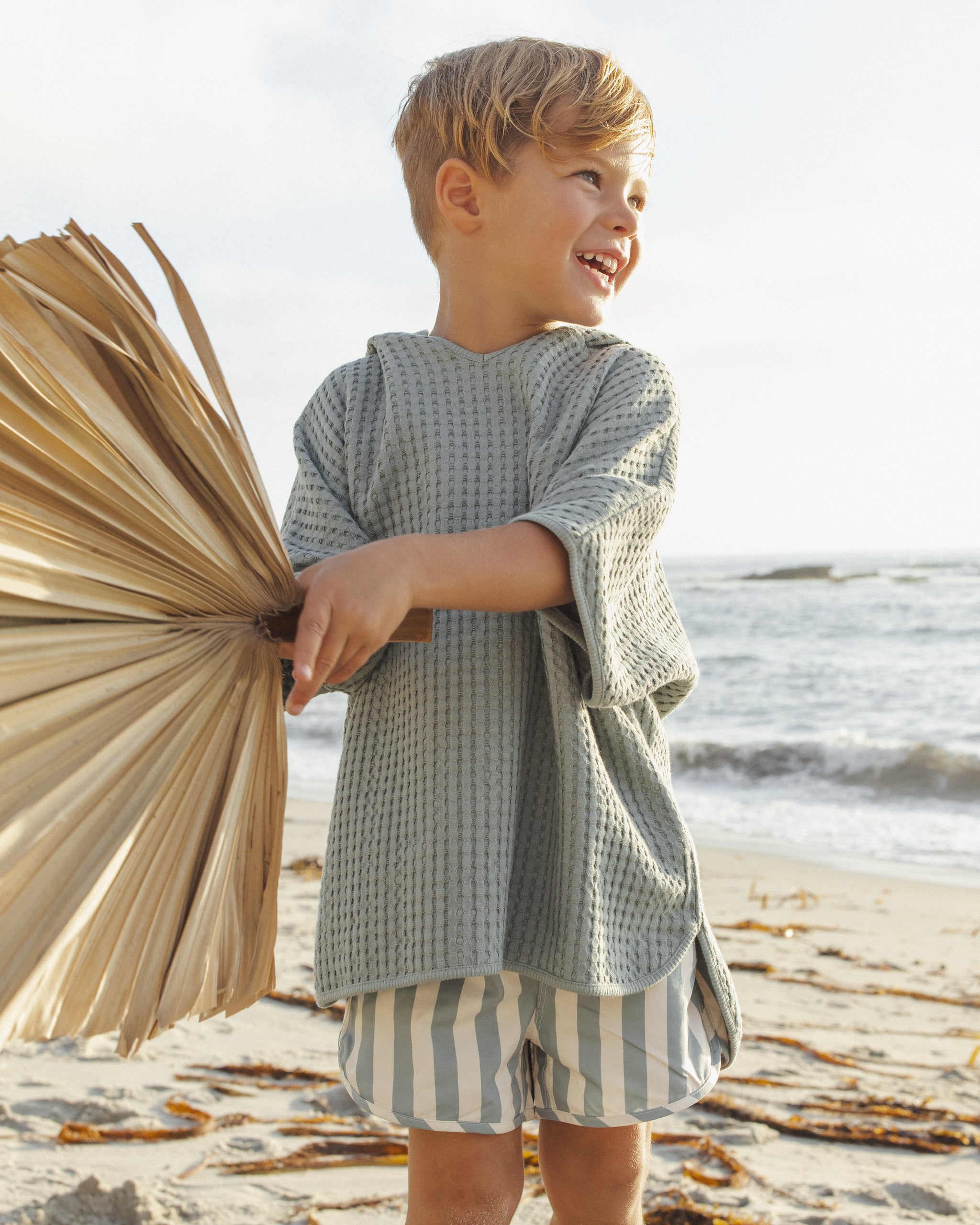 Beach Poncho || Sea Green