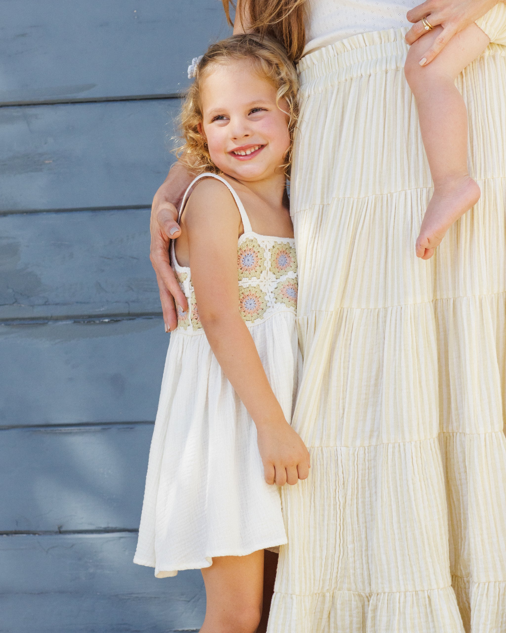 Crochet Sundress || Citron Daisy Check