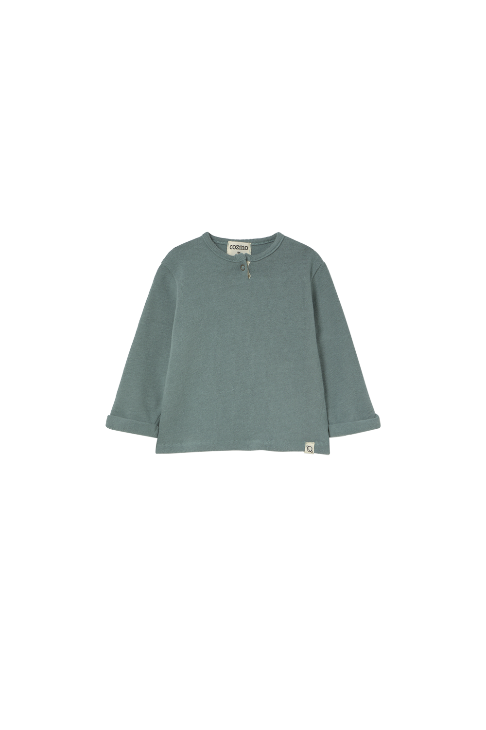 Soft Brushed Knit Baby Sweater - Artic Blue