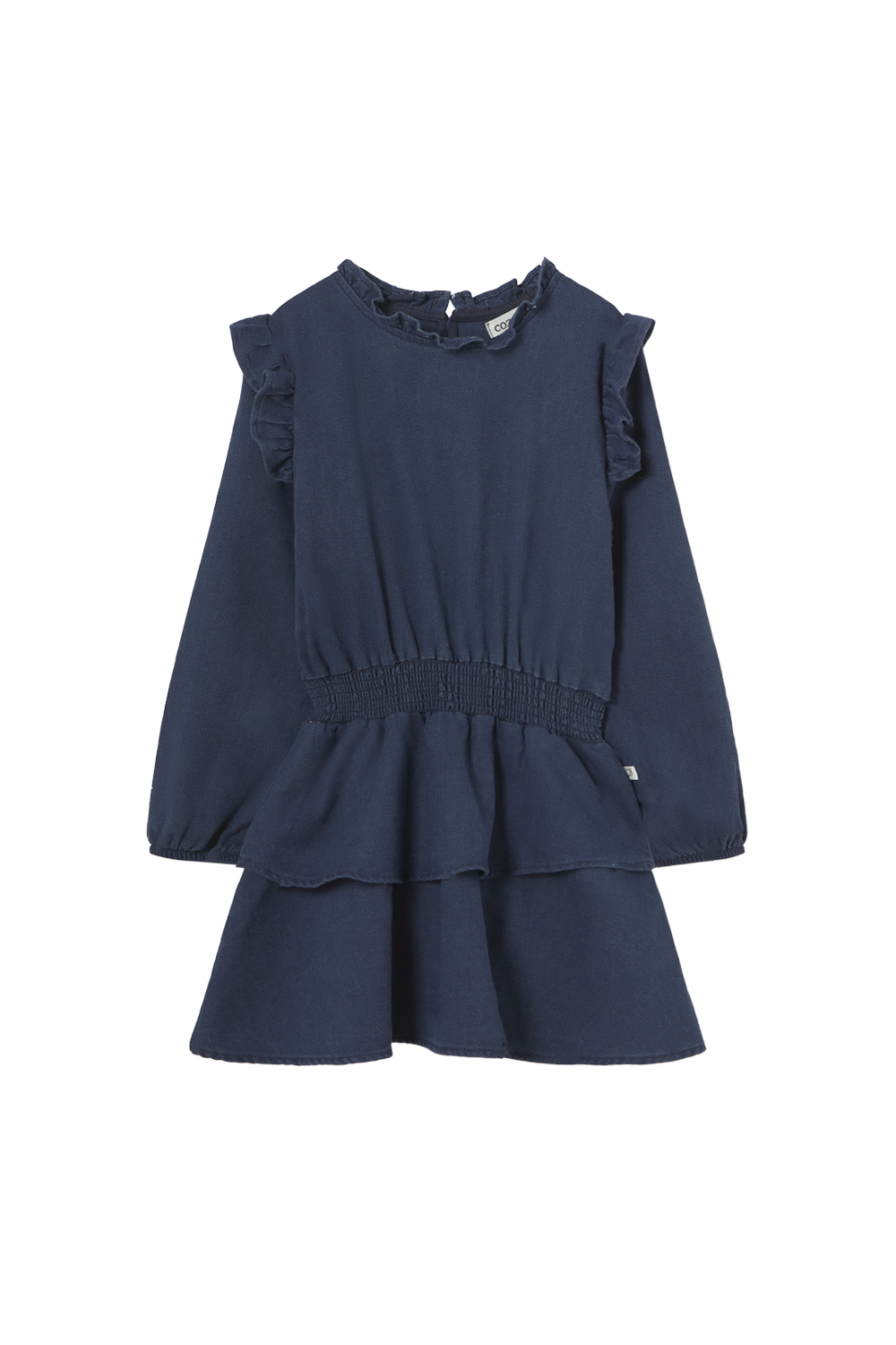 Dobby Denim Dress - Denim