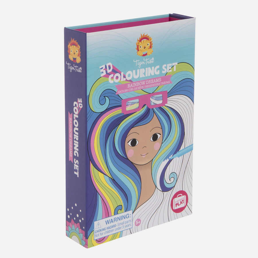 3D Colouring Set - Rainbow Dreams