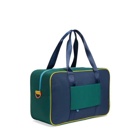 ROCKAWAY KIDS DUFFLE - GREEN/NAVY