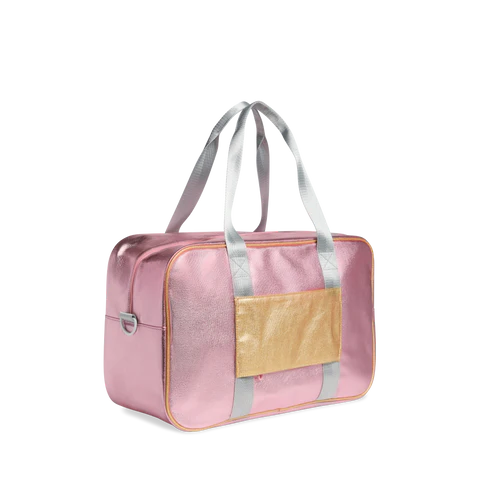 ROCKAWAY KIDS DUFFLE - PINK/SILVER