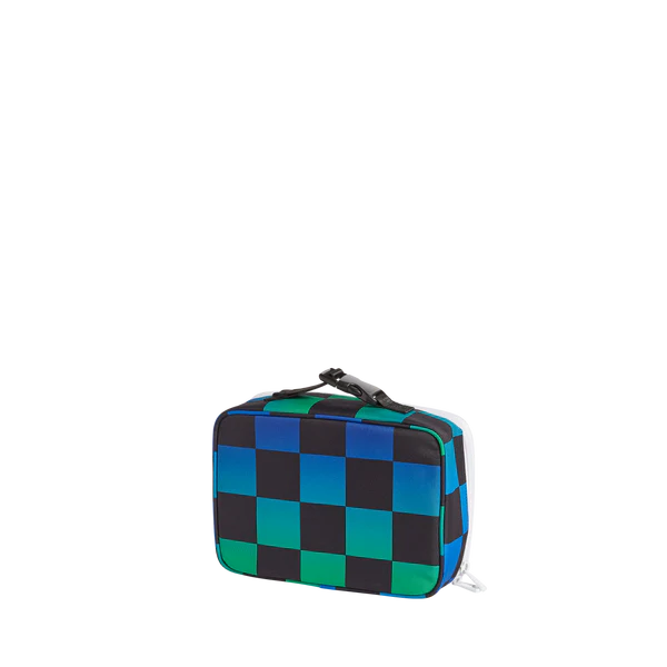 Rodgers Lunch Box - Blue Checkerboard
