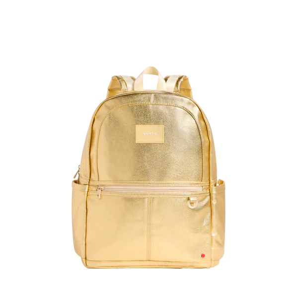 Kane Double Pocket Backpack - Gold
