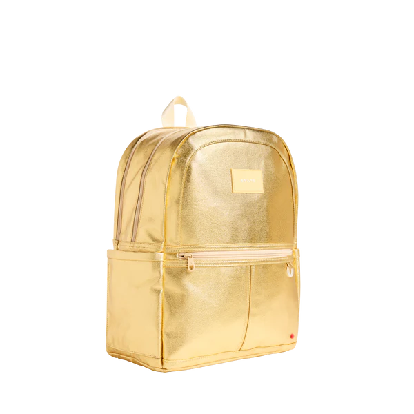 Kane Double Pocket Backpack - Gold