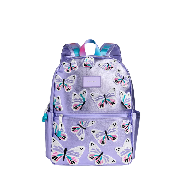 Kane Double Pocket Backpack - 3D Butterfly