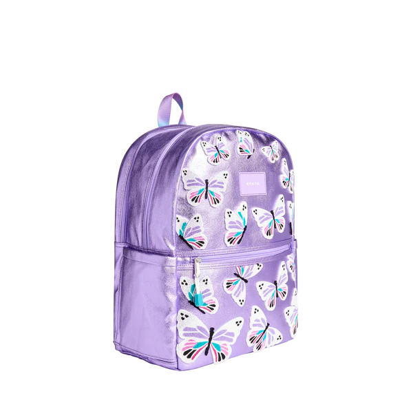 Kane Double Pocket Backpack - 3D Butterfly