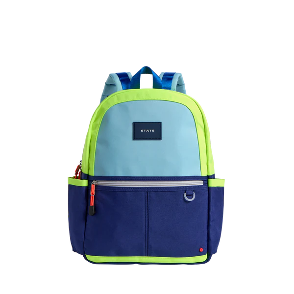 Kane Backpack - Navy/Neon