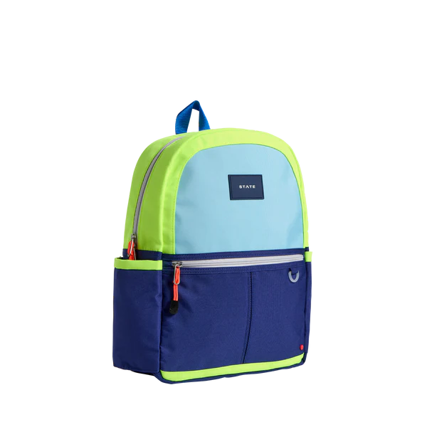 Kane Backpack - Navy/Neon