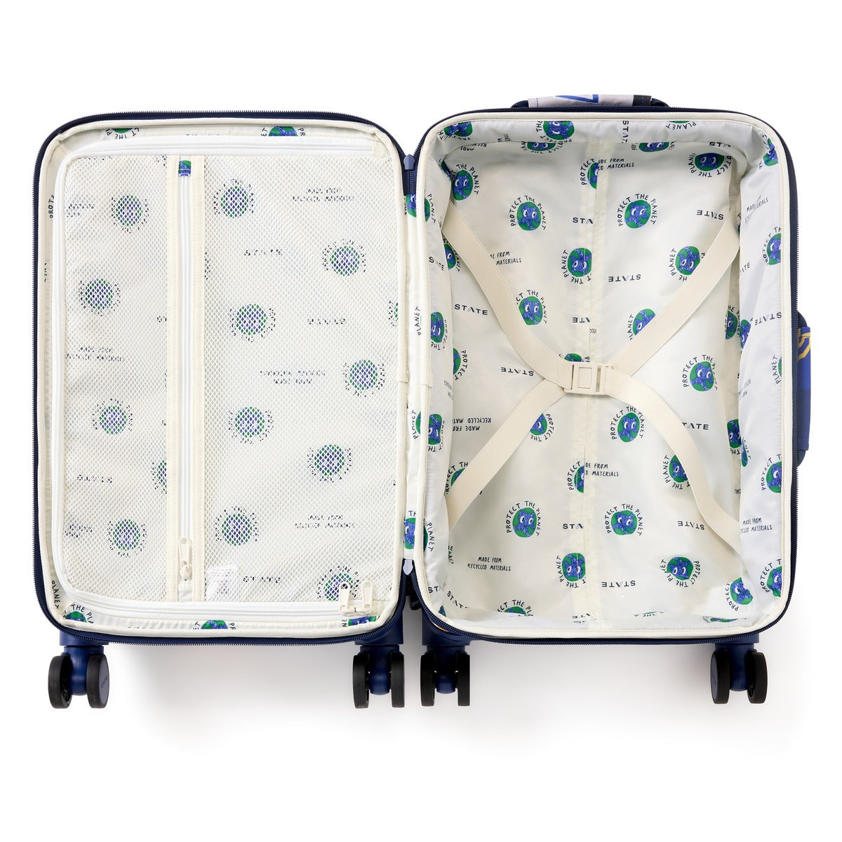 Logan Carry-On Suitcase - Varsity Numbers