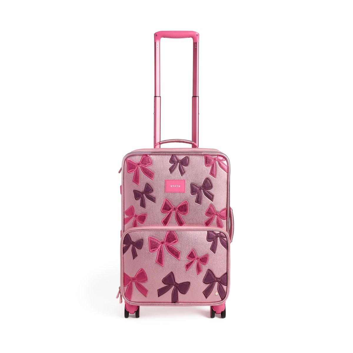Logan Carry-On Suitcase Patchwork Bows