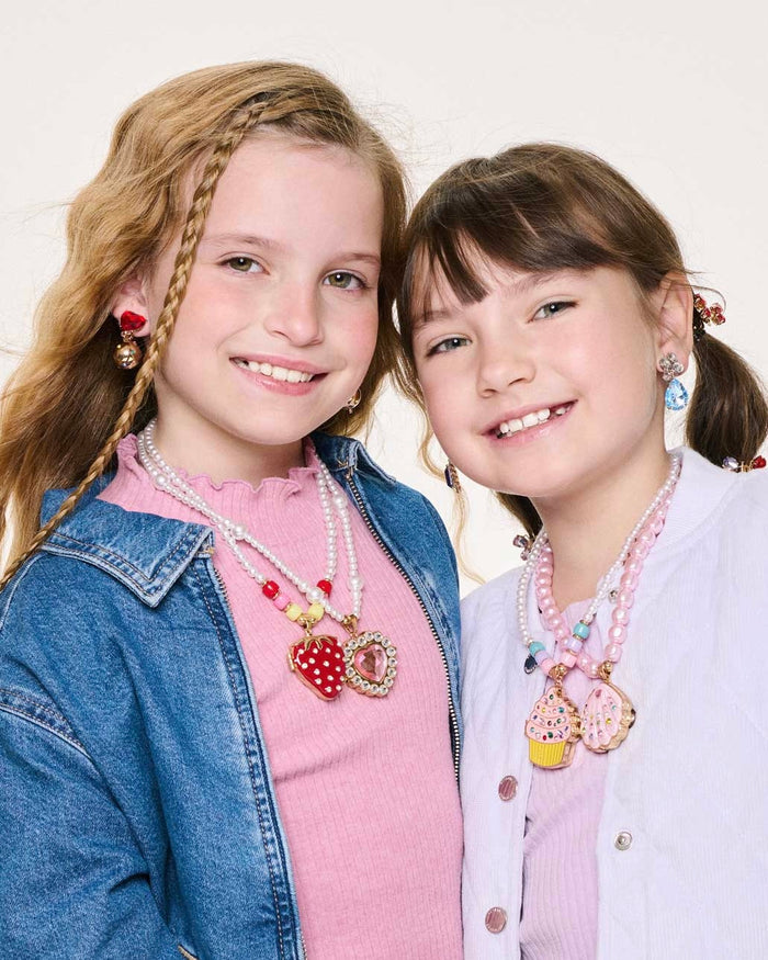 Sparkle Shell Lipgloss Locket