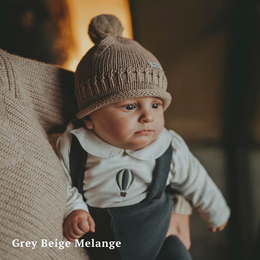 Mackle Hat - Grey Beige Melange