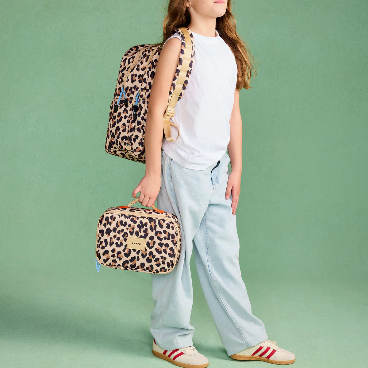 Kane Double Pocket Backpack - Leopard